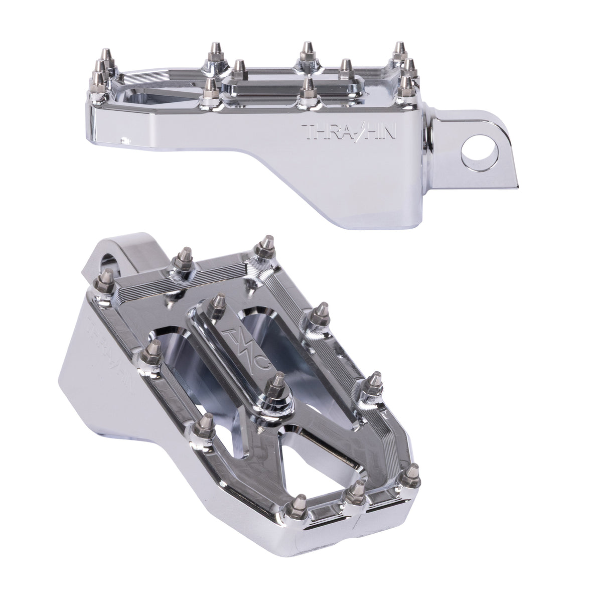 Aggressor Foot Pegs - Chrome