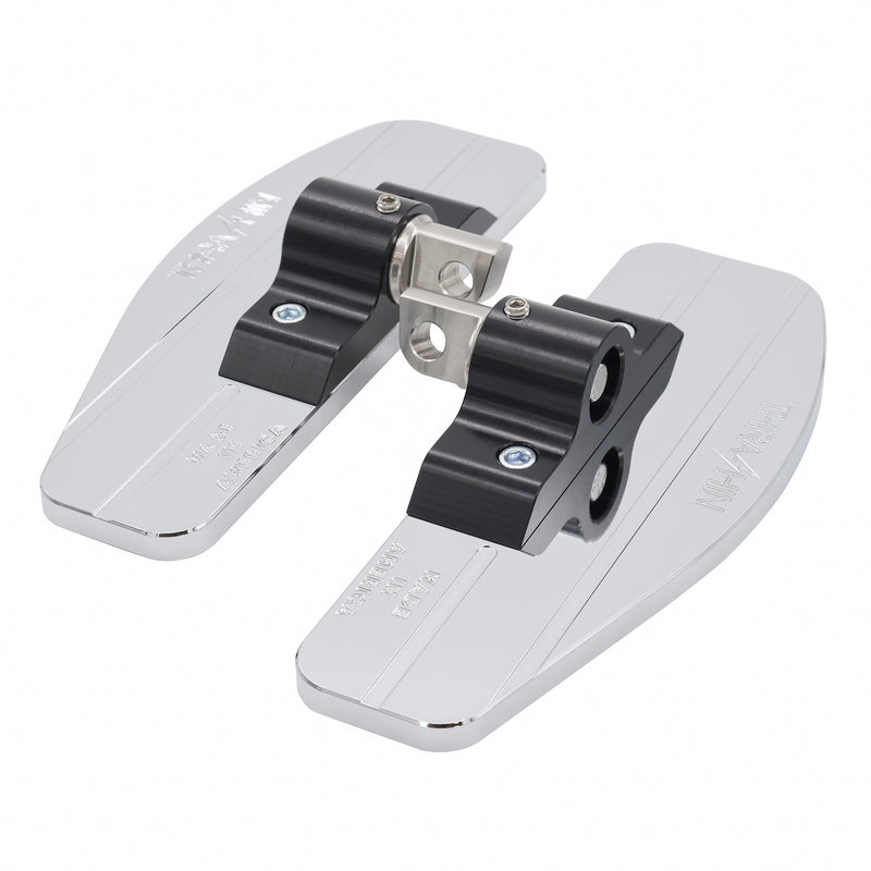 Mini Floorboards - Chrome - Dyna, Sportster, FXR, Softail...
