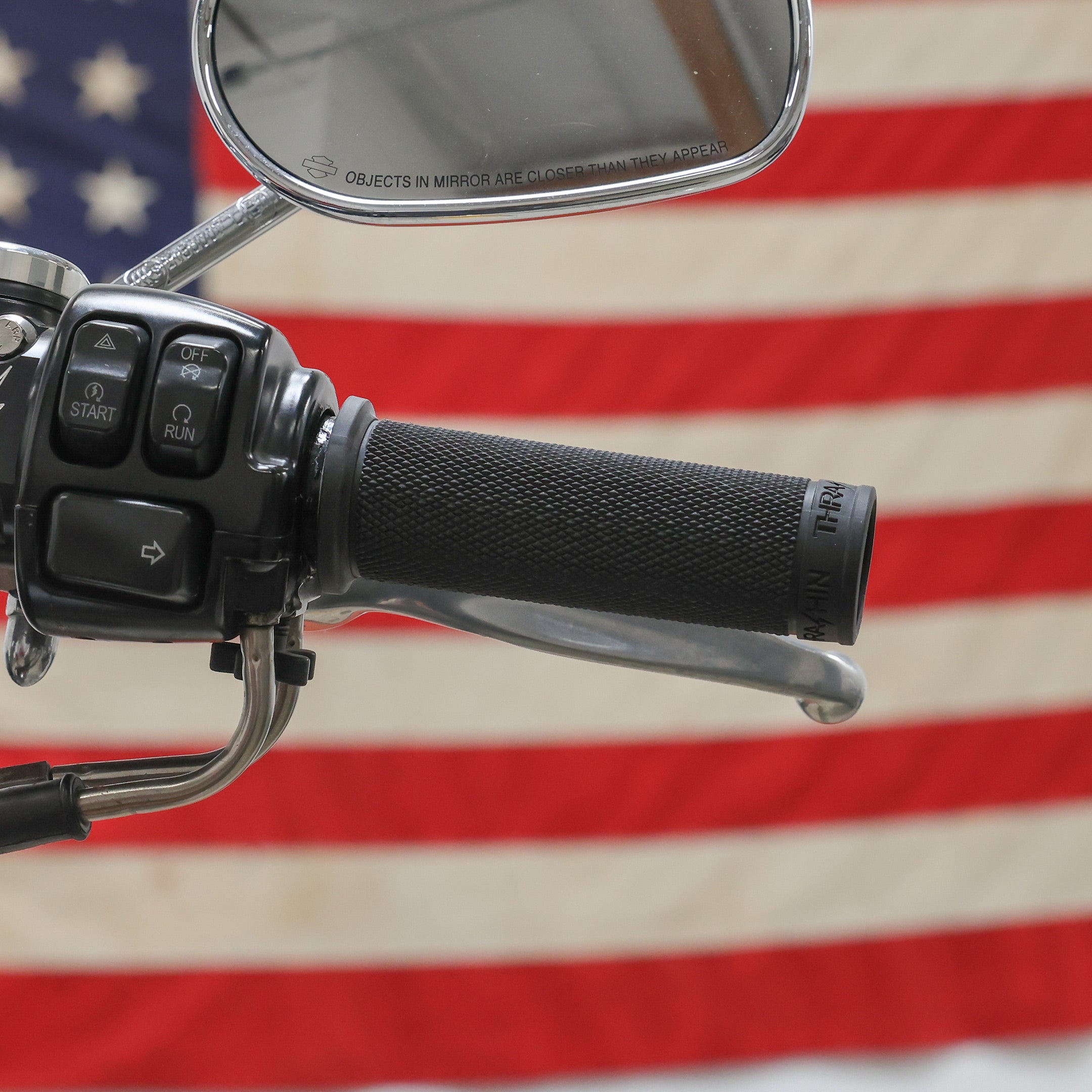 Thrashin Supply Co. Moto Grips - Black