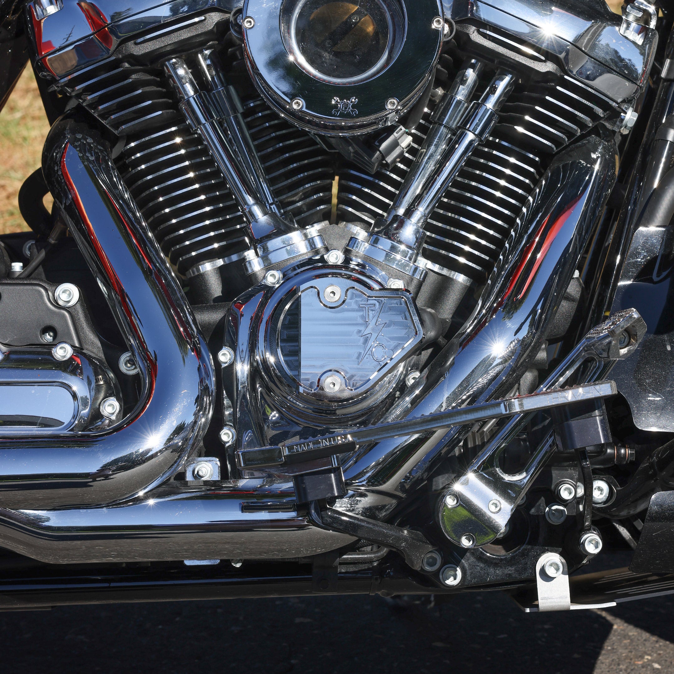 2024 Harley Davidson VVT Cam Cover Smooth Chrome Thrashin Supply 2024-harley-davidson-vvt-cam-cover-smooth-chrome-thrashin-supply