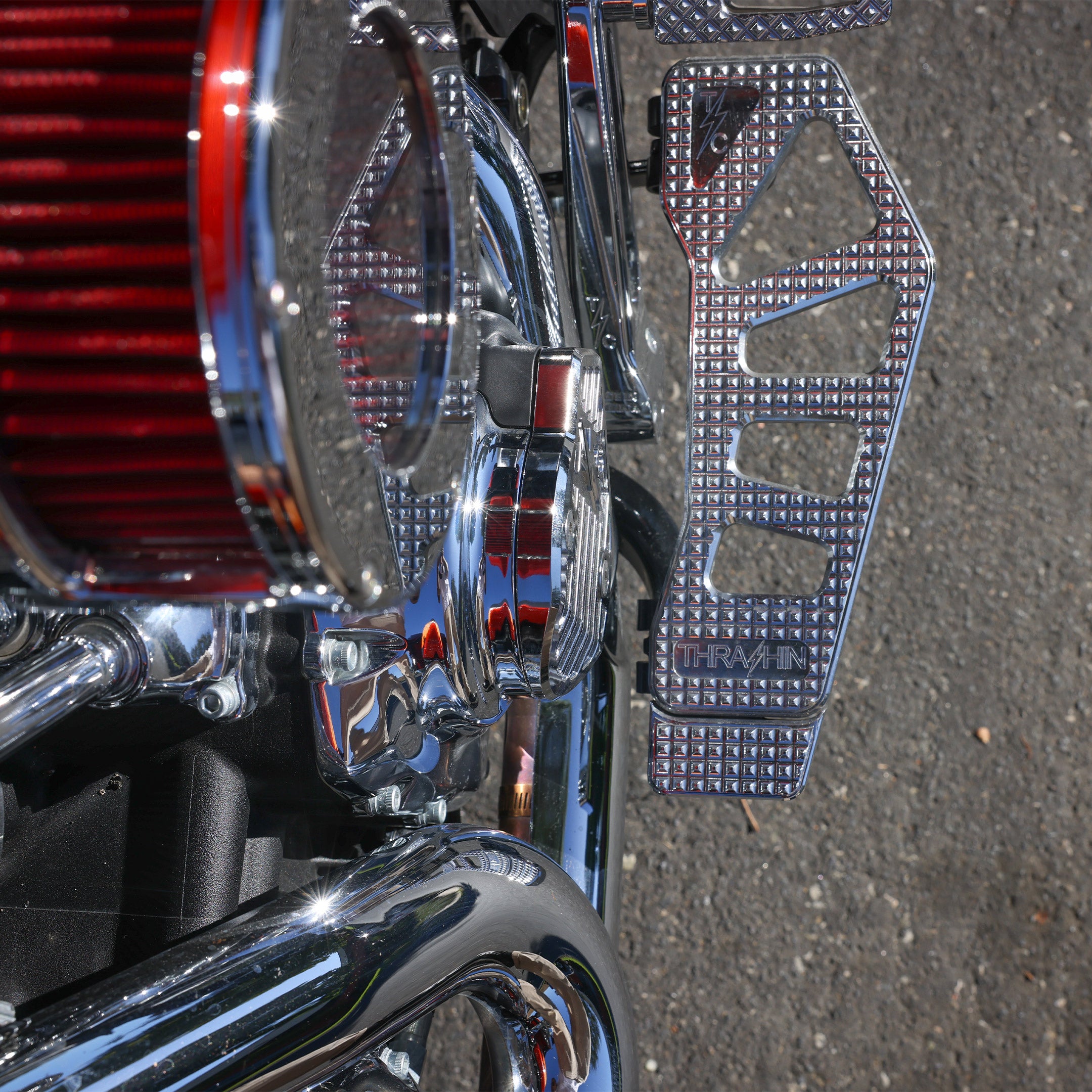 2024+ Harley-Davidson VVT Cam Cover - Finned - Chrome – Thrashin