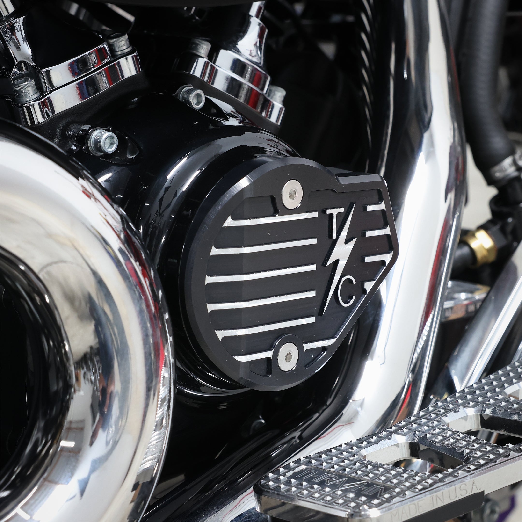 2024+ Harley-Davidson VVT Cam Cover - Finned - Twice Cut