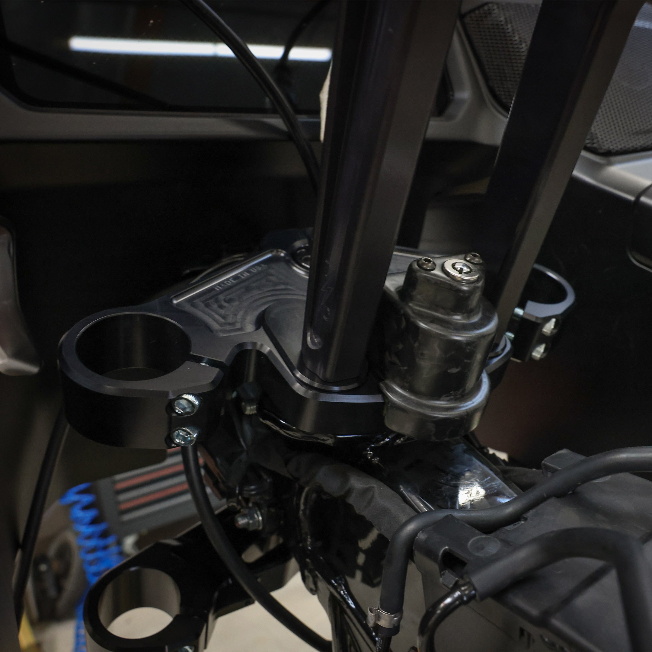 Carbon Fiber OEM Lock Cover - Matte Forged Carbon – Thrashin Supply