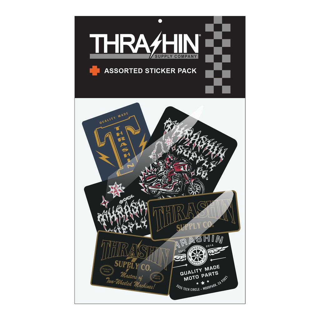 Flail - Assorted Sticker Pack – Thrashin Supply