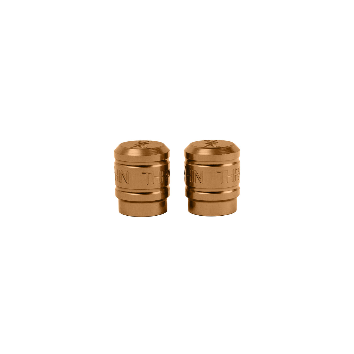 Billet Valve Stem Caps - Bronze
