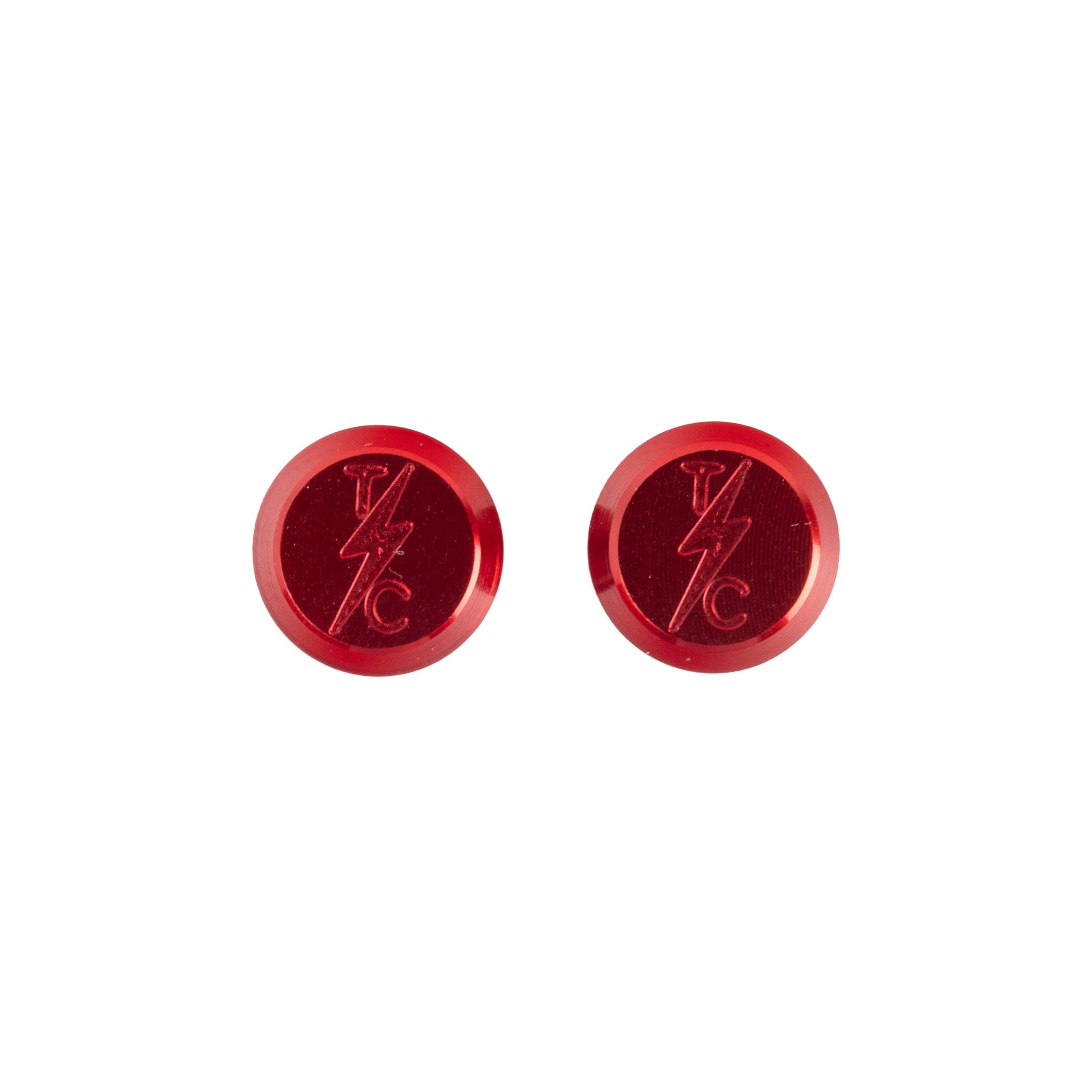 Thrashin Supply® Billet Valve Stem Caps - Black