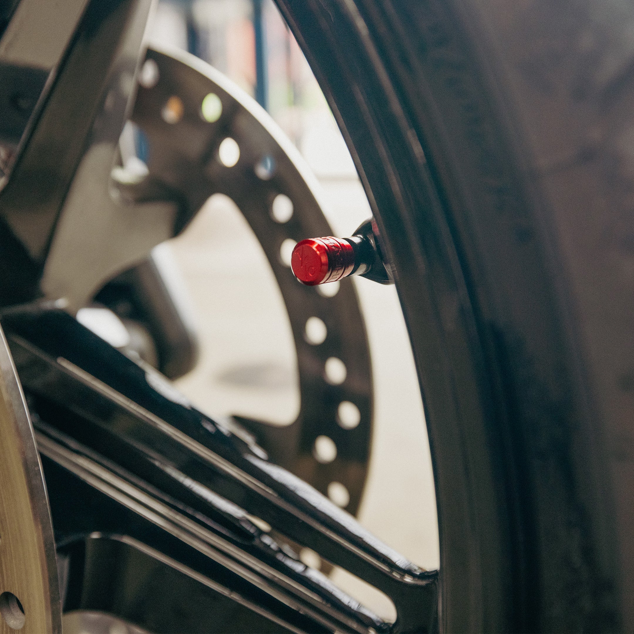Thrashin Supply® Billet Valve Stem Caps - Black