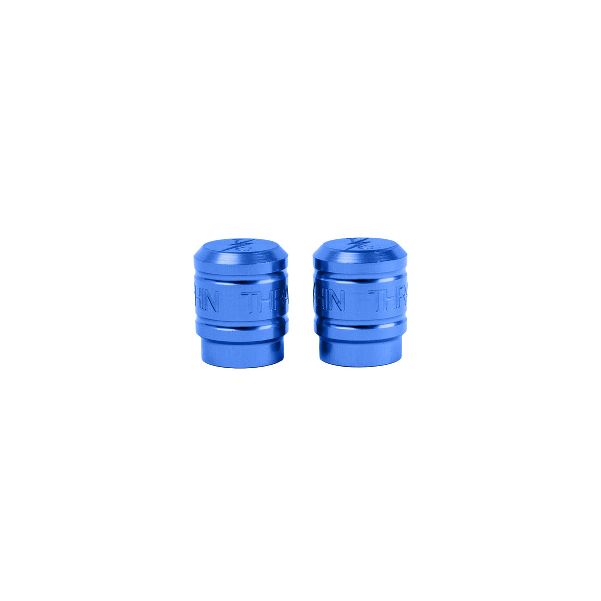 Billet Valve Stem Caps - Blue