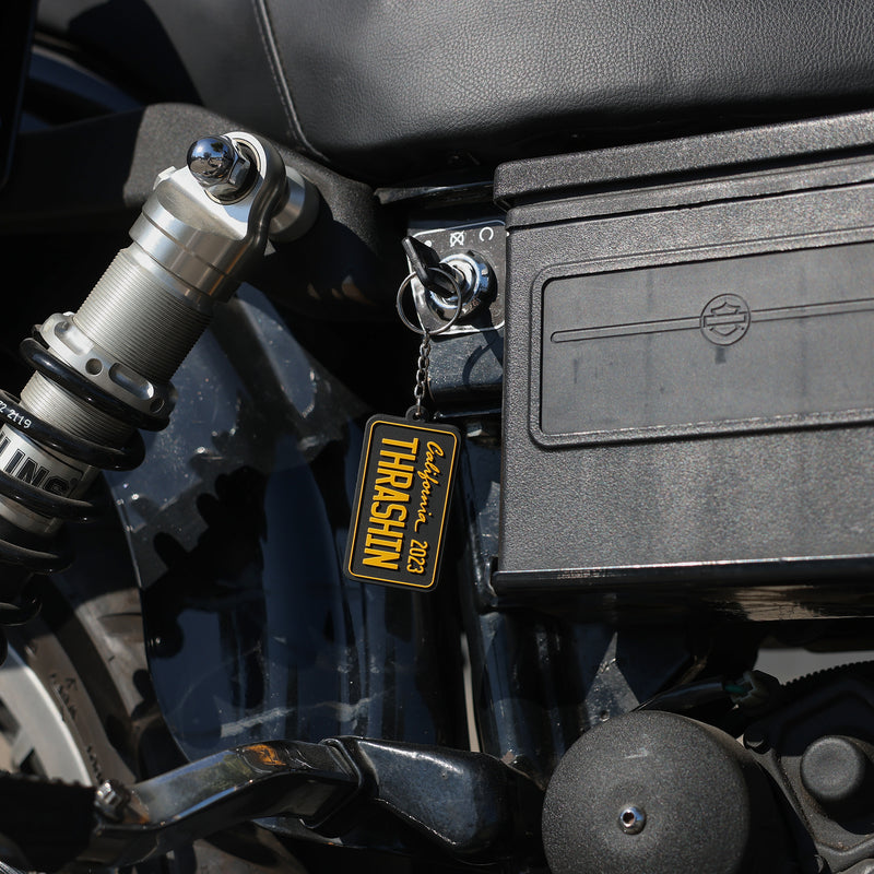 License Plate Keychain