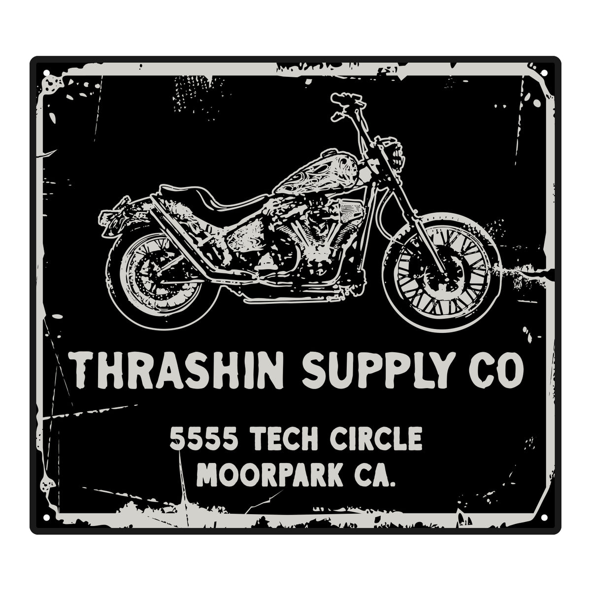 M8 Chopper - Metal Sign