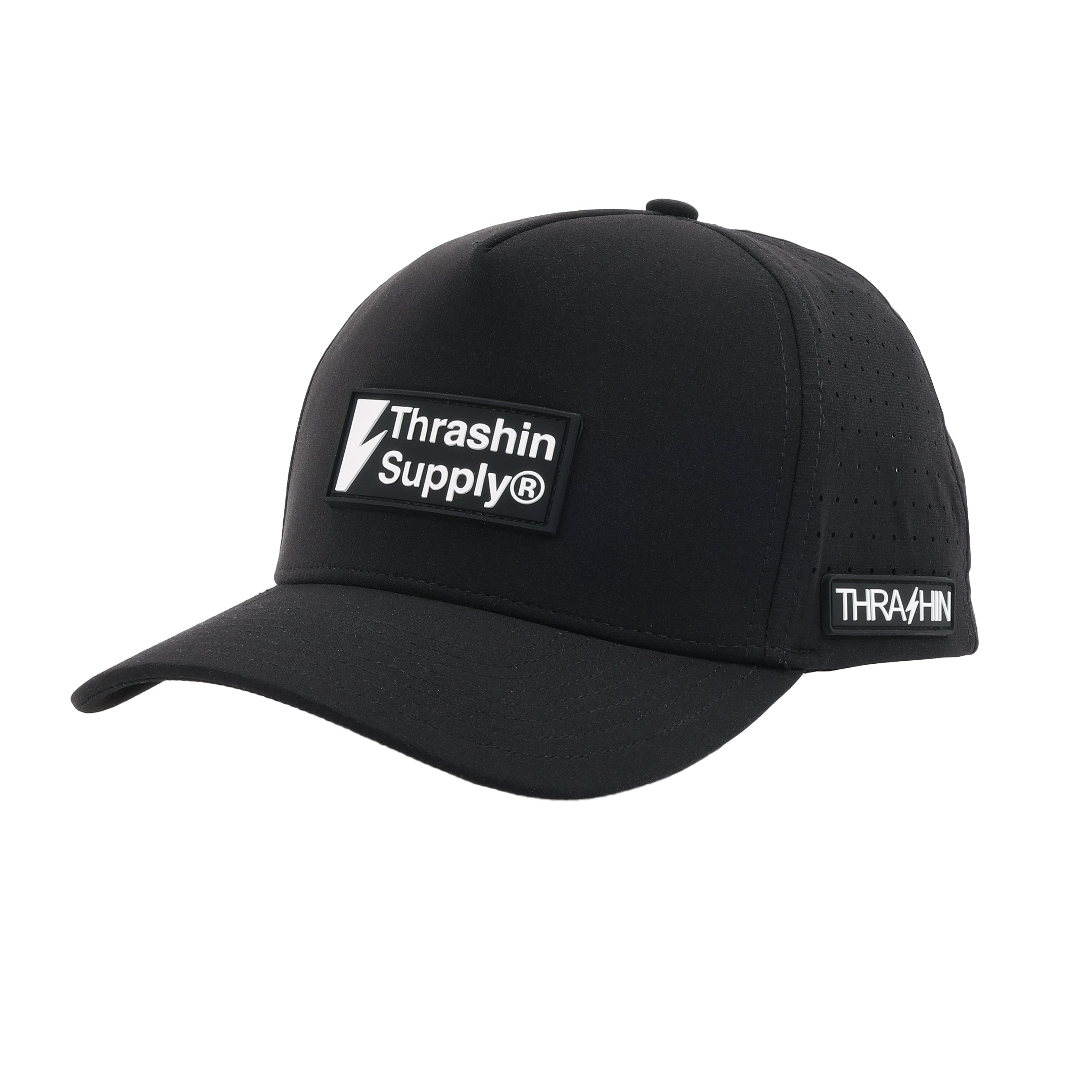 Thrashin Supply® Tech Performance Snapback - Black