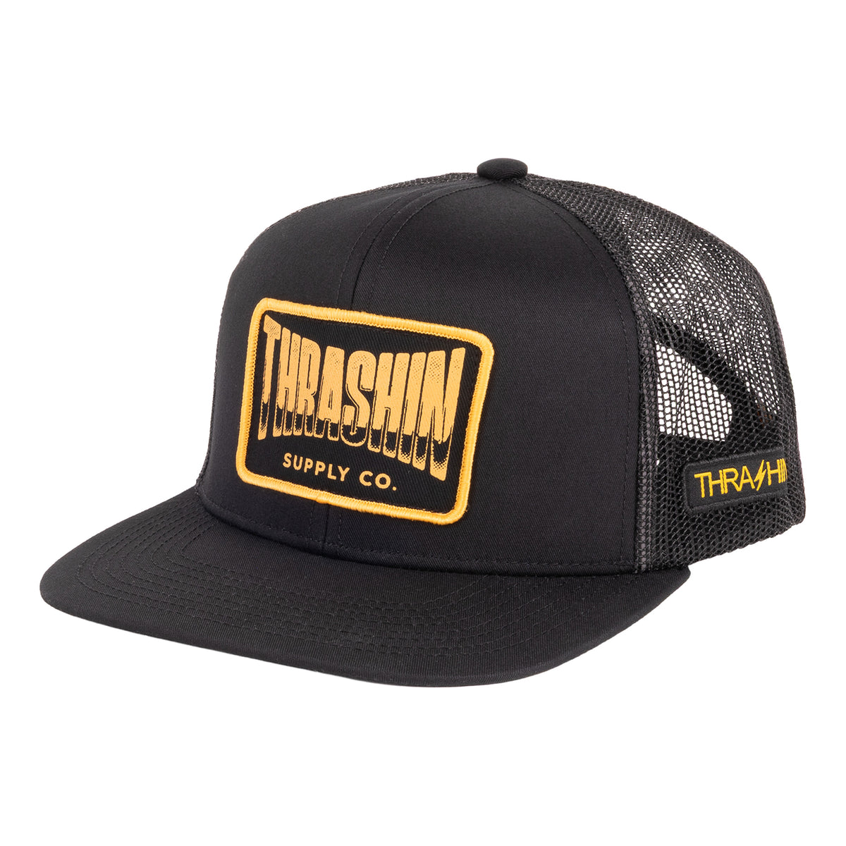 Wire Trucker Snapback - Black