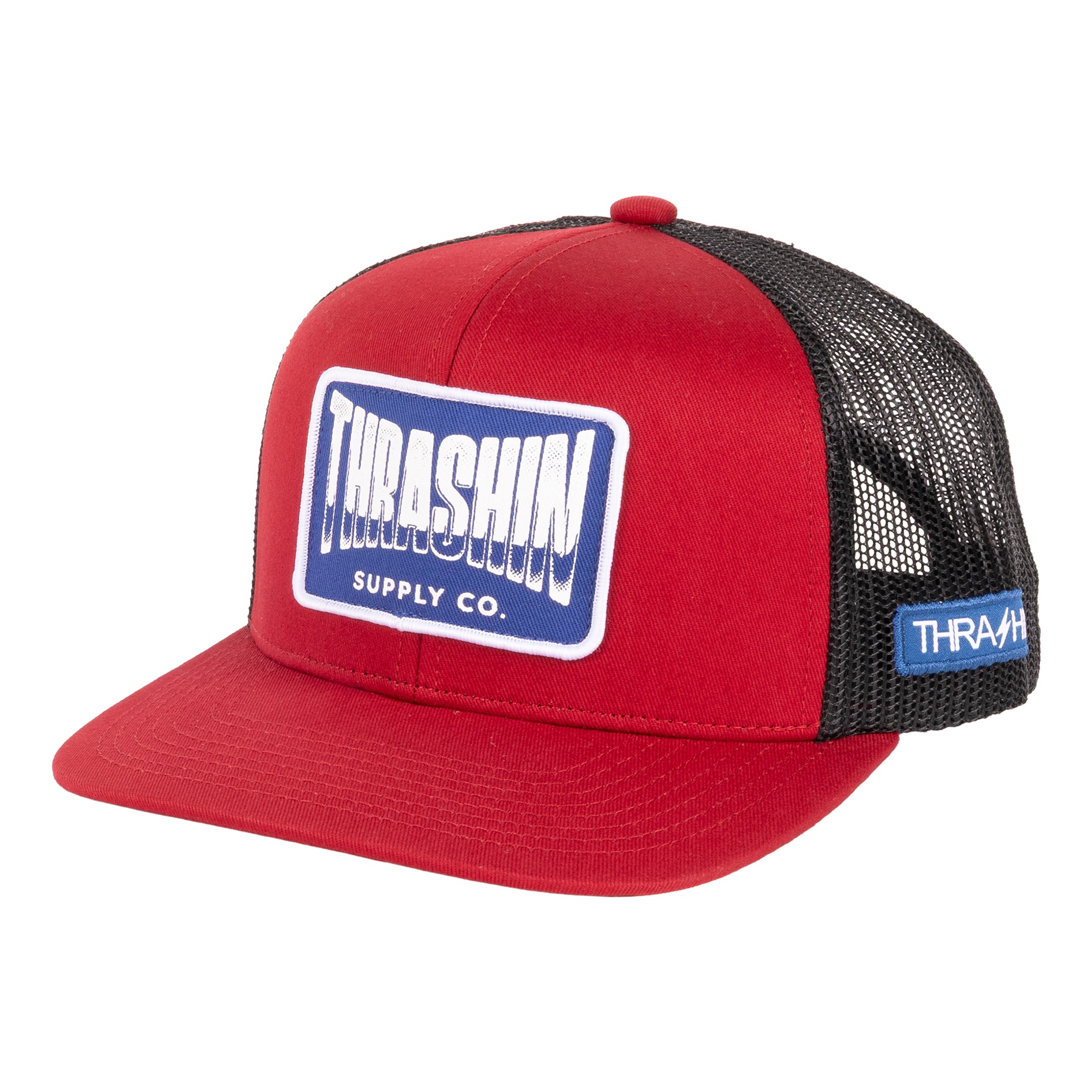 Thrashin Supply® Wire Trucker Snapback - Red