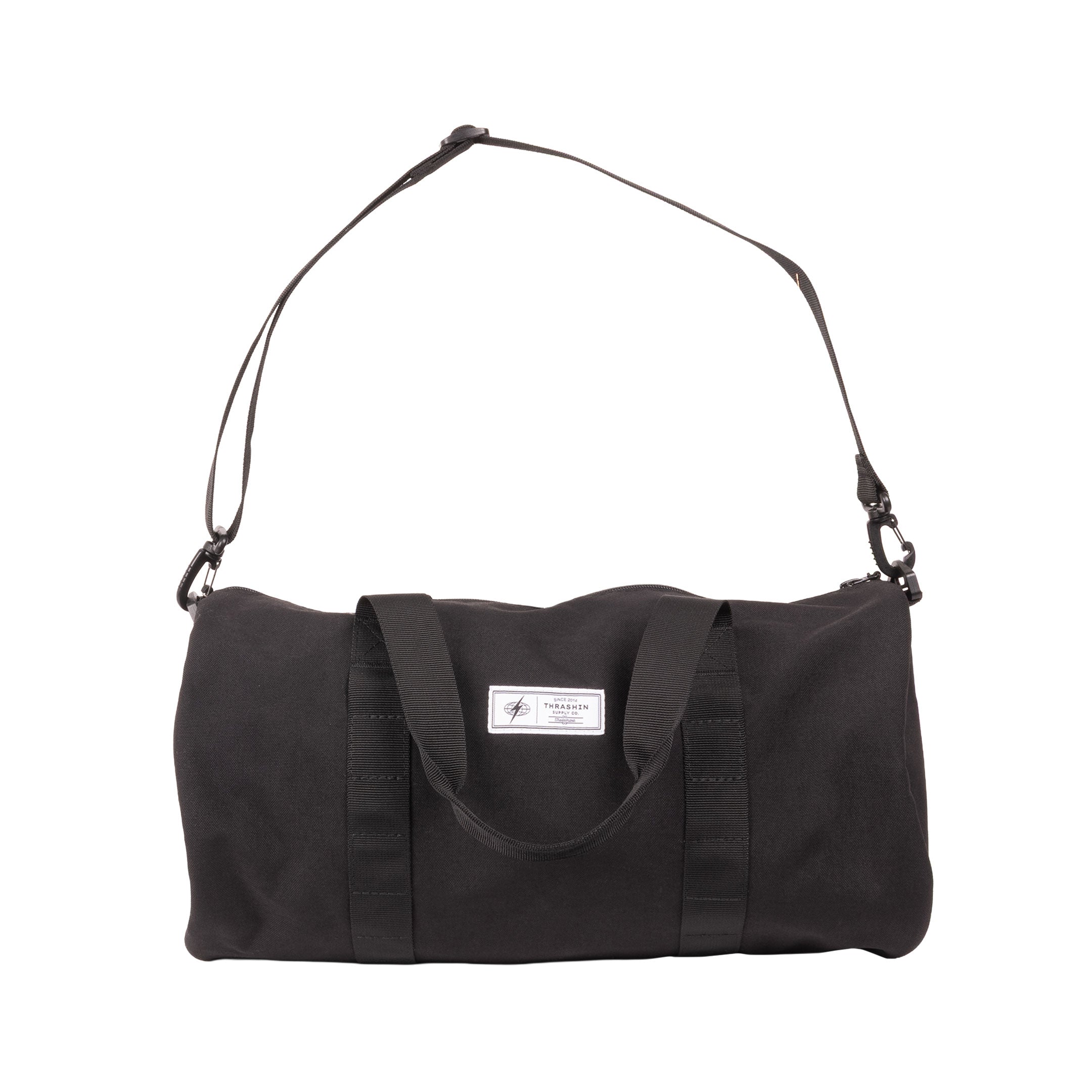 Thrashin Supply® Trademark Duffle Bag - Black