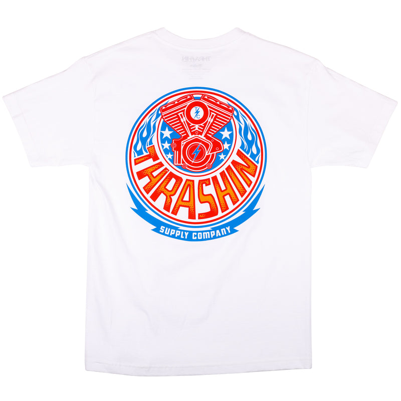 All American Tee - White