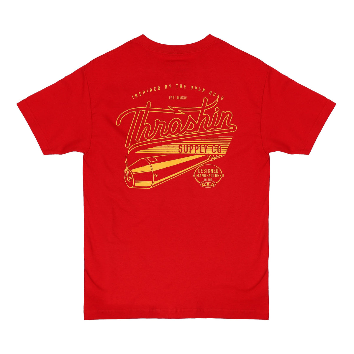Exhaust Tee - Red