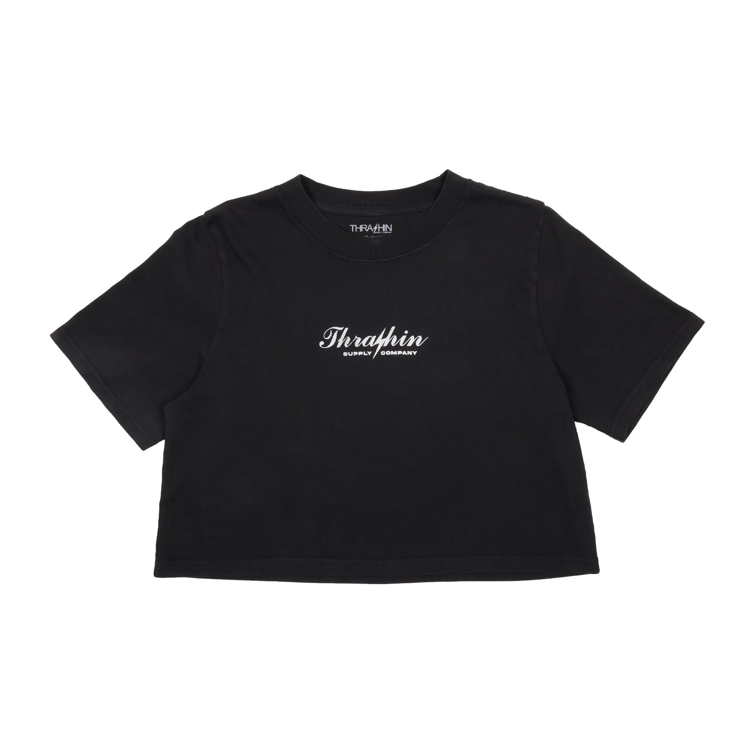 melt the lady cropped game T-shirt 黒 melt the lady cropped game T-shirt