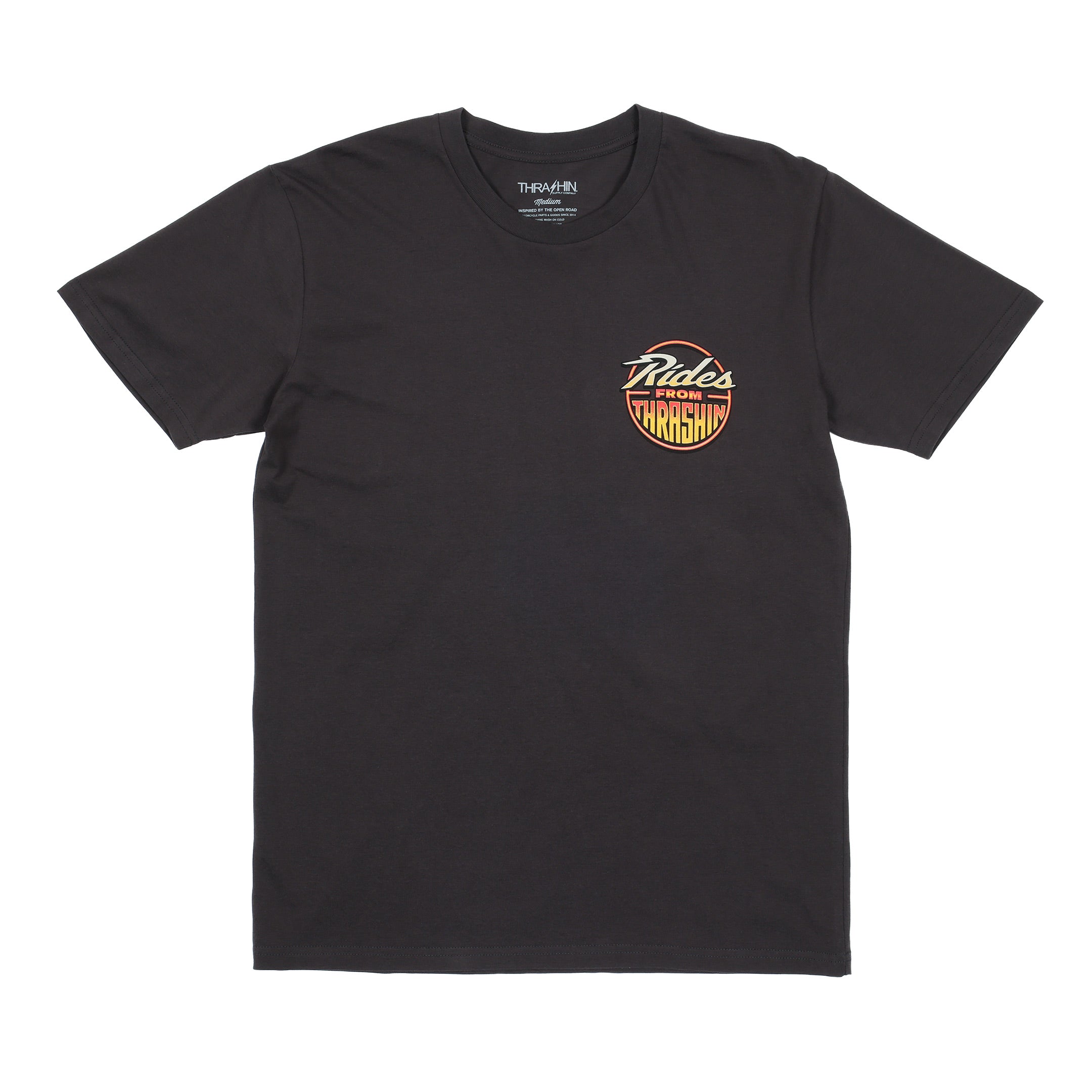 Thrashin Supply® Rides Tee - Premium - Coal