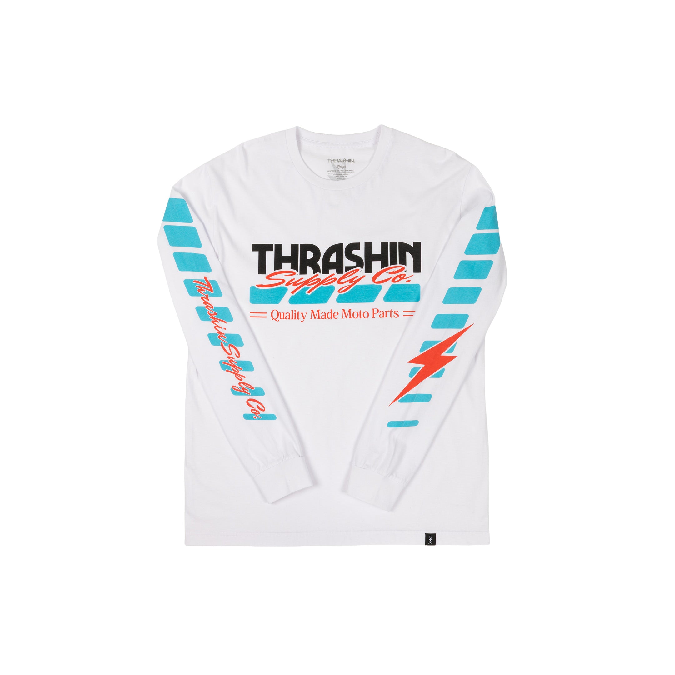 Thrashin Supply® Moto Long Sleeve - Premium - Black