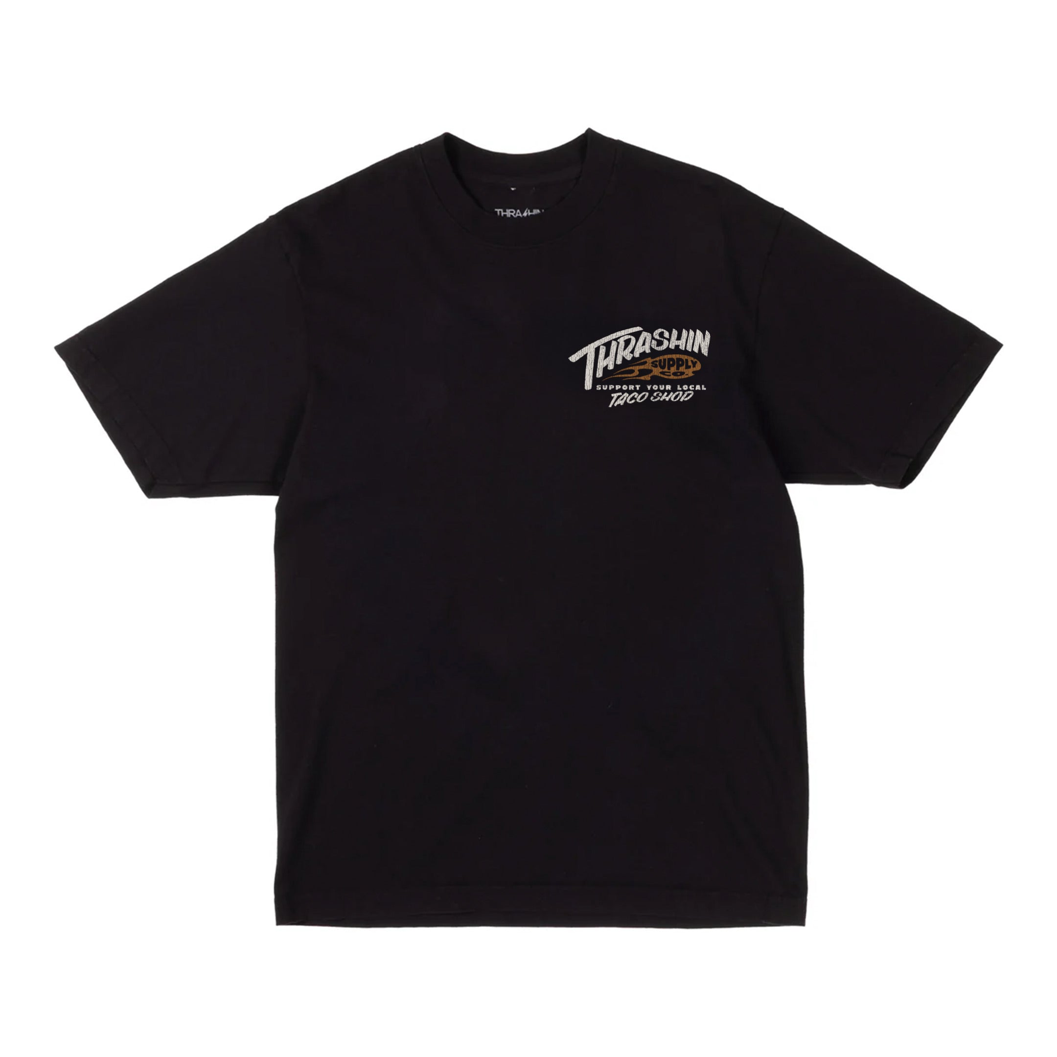THRASHIN SUPPLY® Taco Shop Support Tee - Black – Thrashin Supply