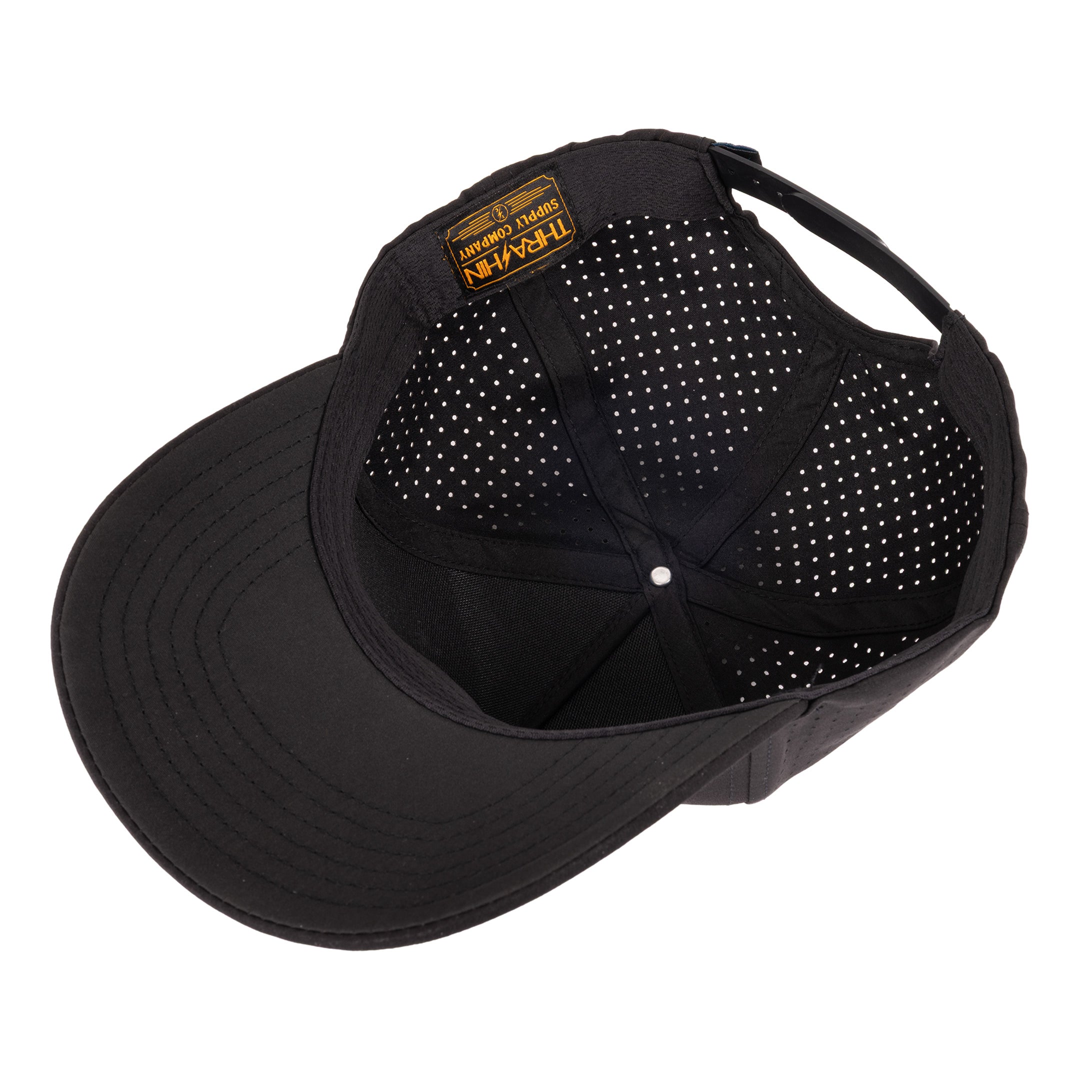 Thrashin Supply® Tech Performance Snapback - Black