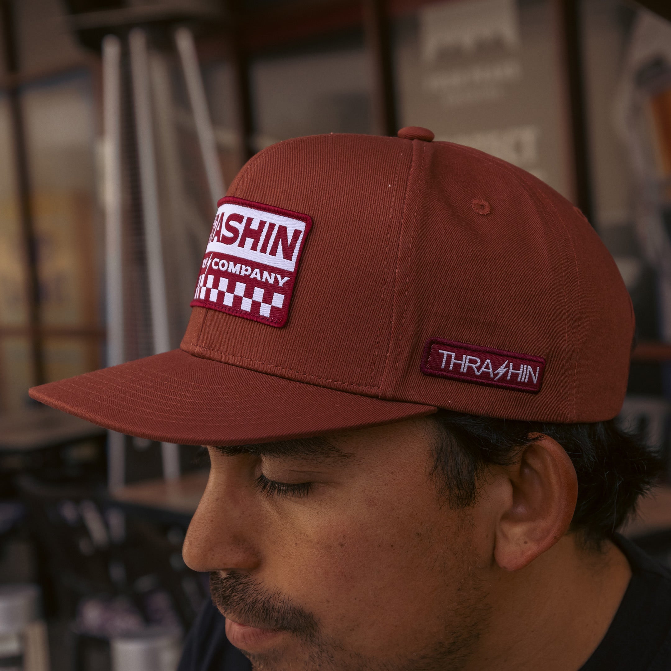 Thrashin Supply® The Bar Snapback - Maroon