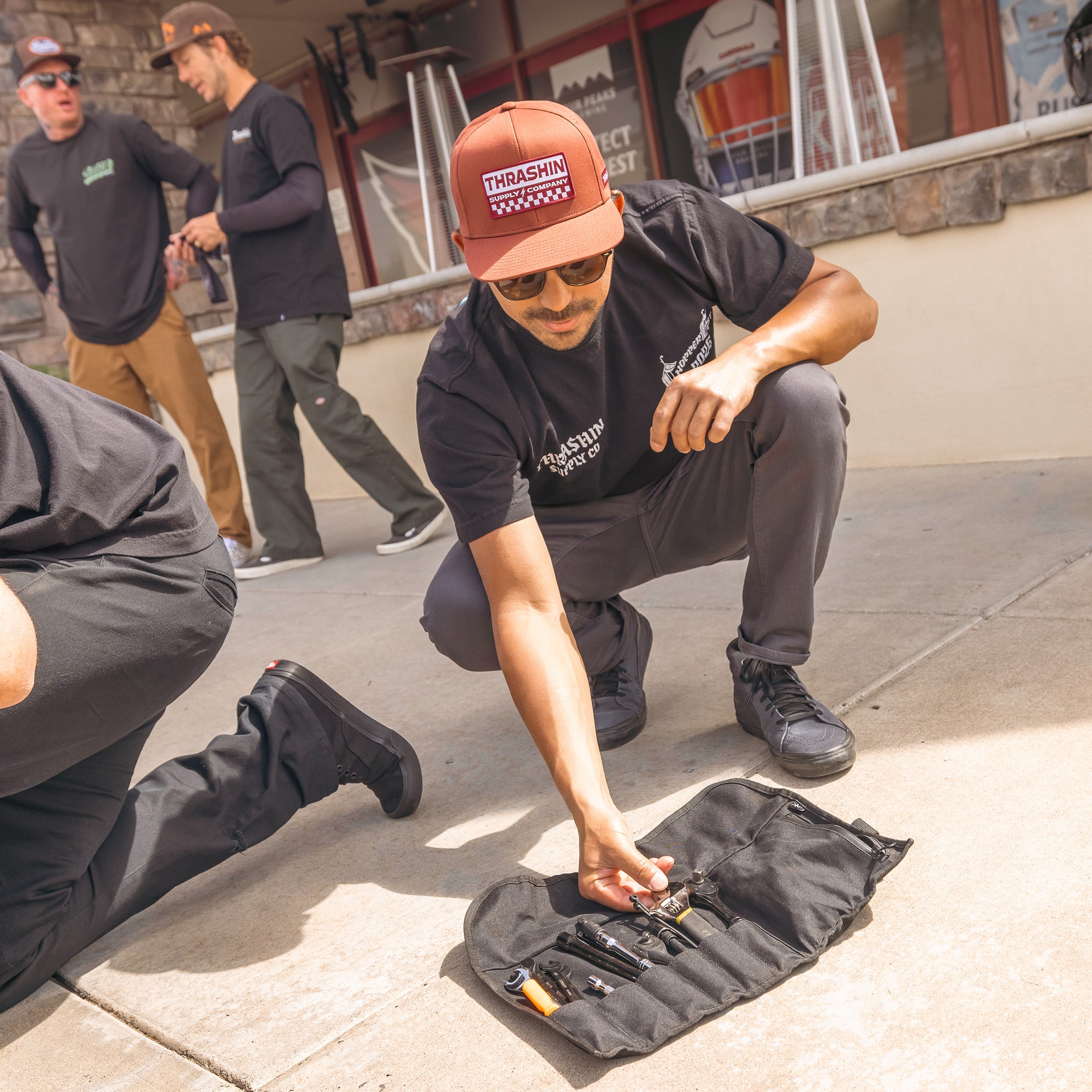 Thrashin Supply® The Bar Snapback - Maroon