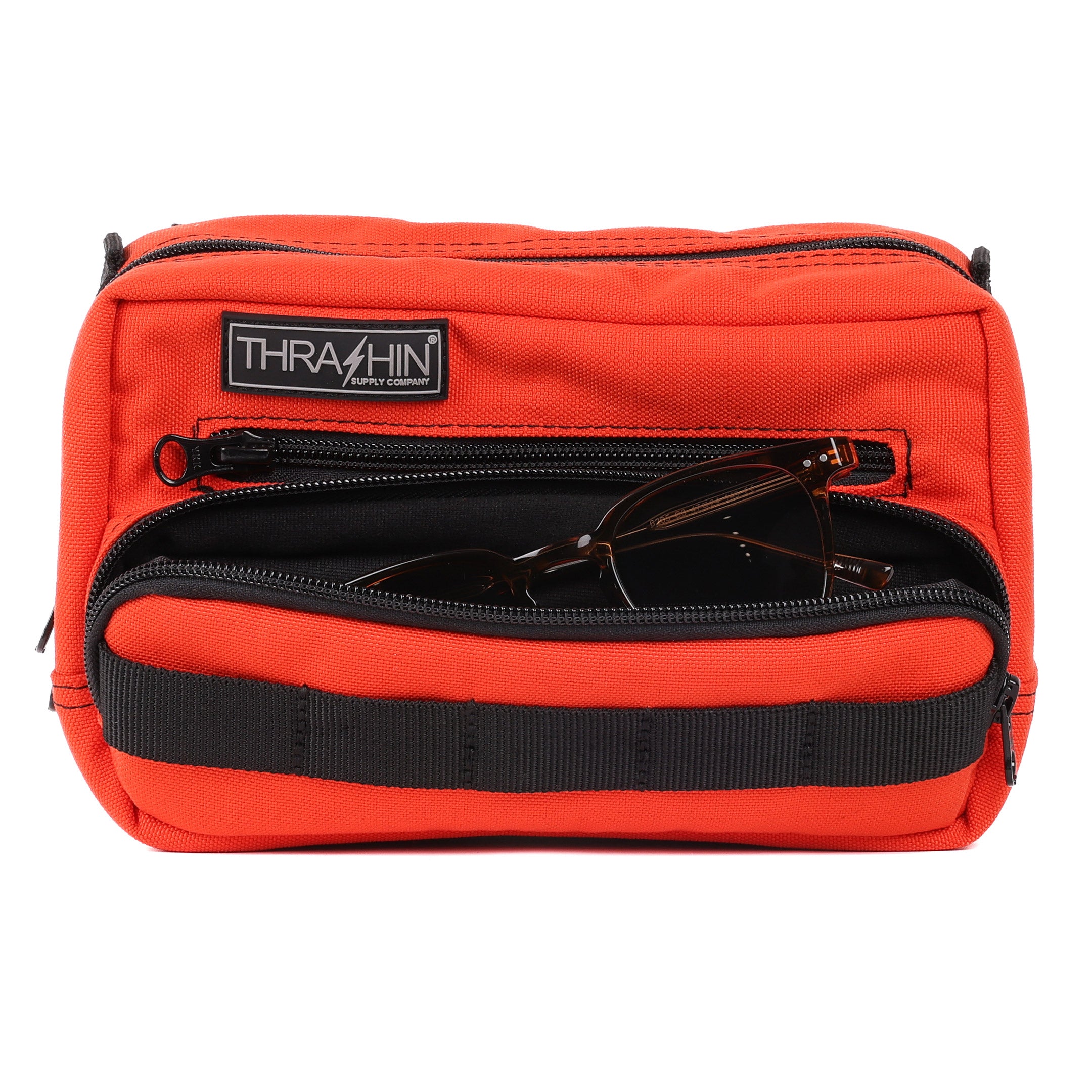 Motorcycle HandleBar Bag Plus - Hi-Vis Orange – Thrashin Supply