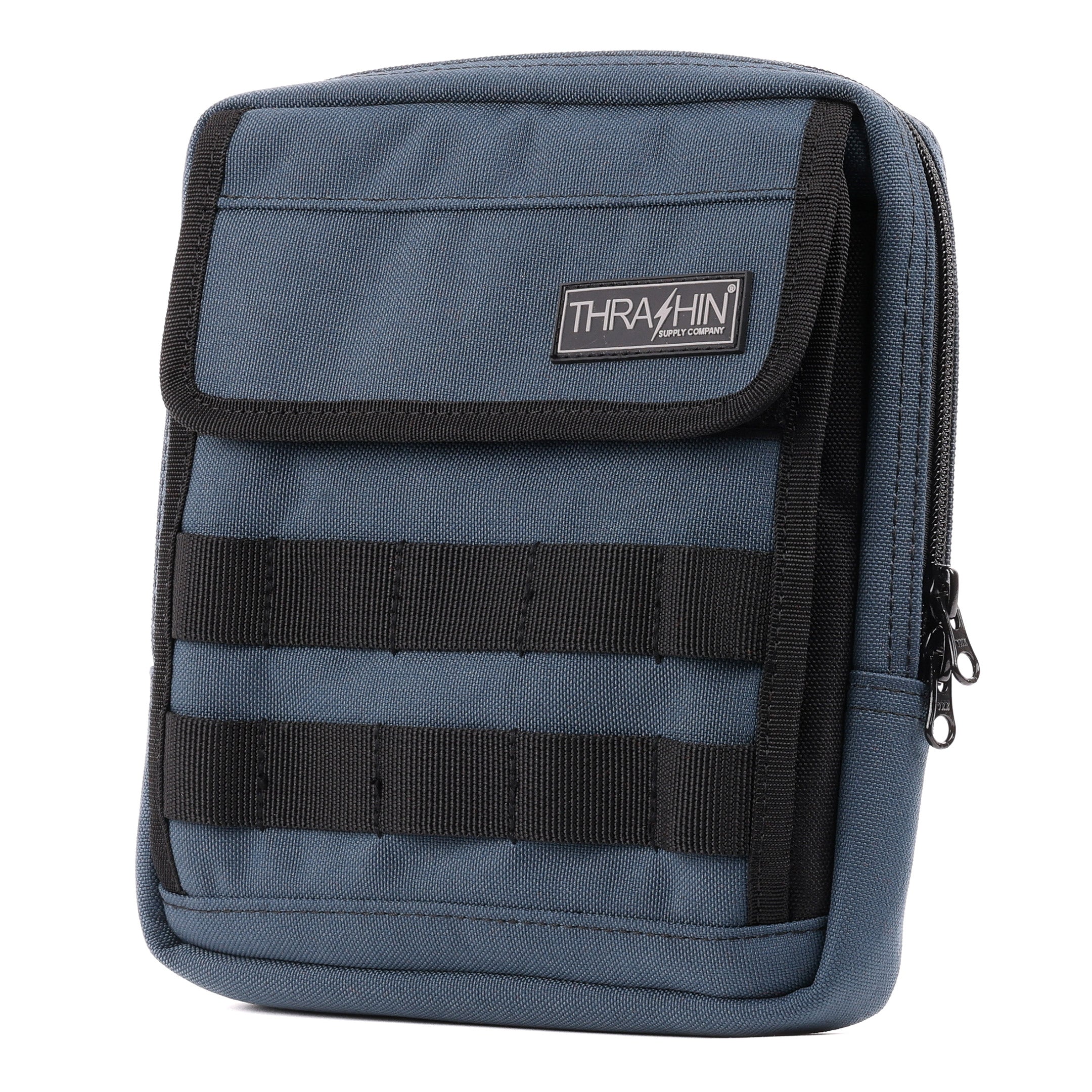 Motorcycle Handlebar Bag Slim - Navy Blue – Thrashin Supply