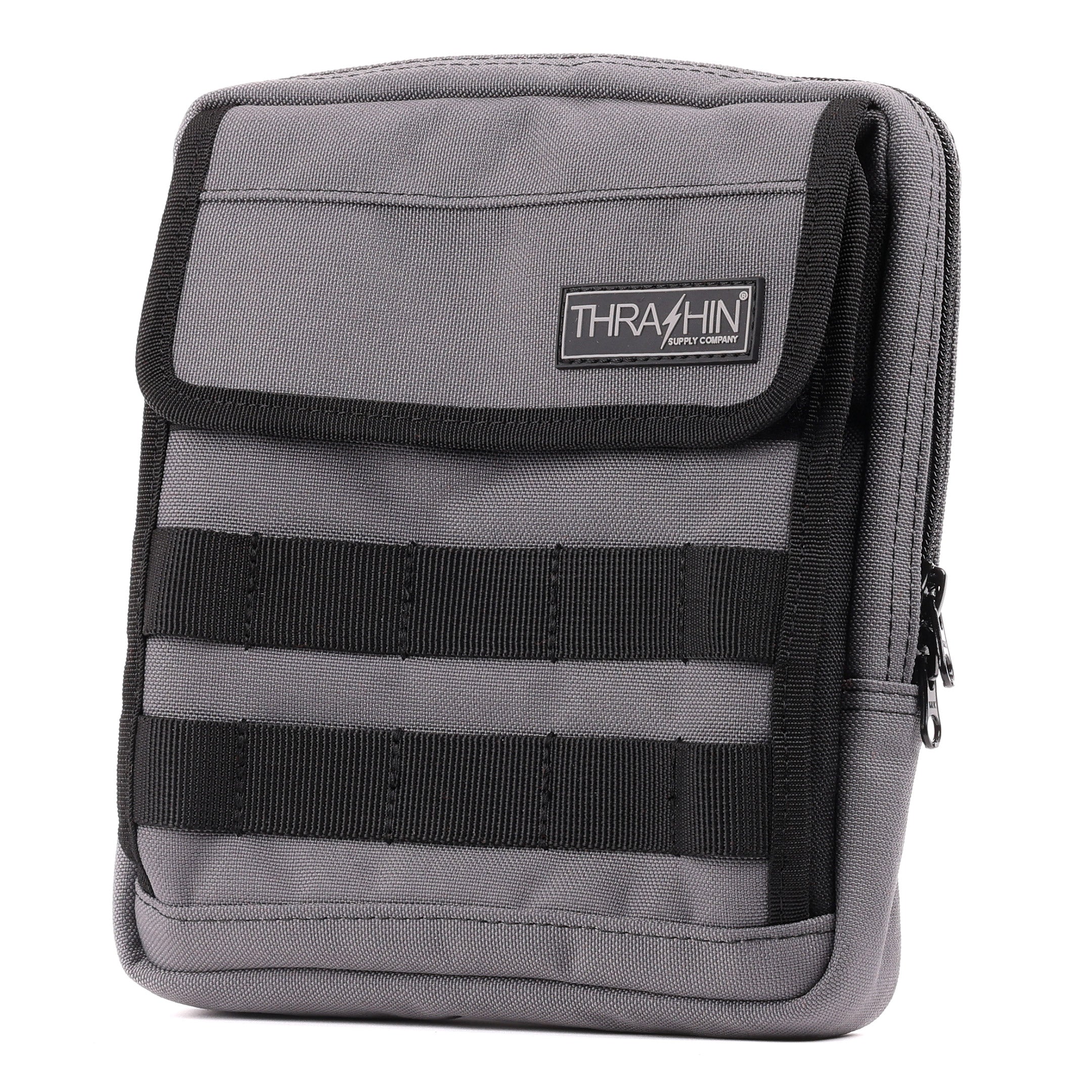 Motorcycle Handlebar Bag Slim - Grey – Thrashin Supply