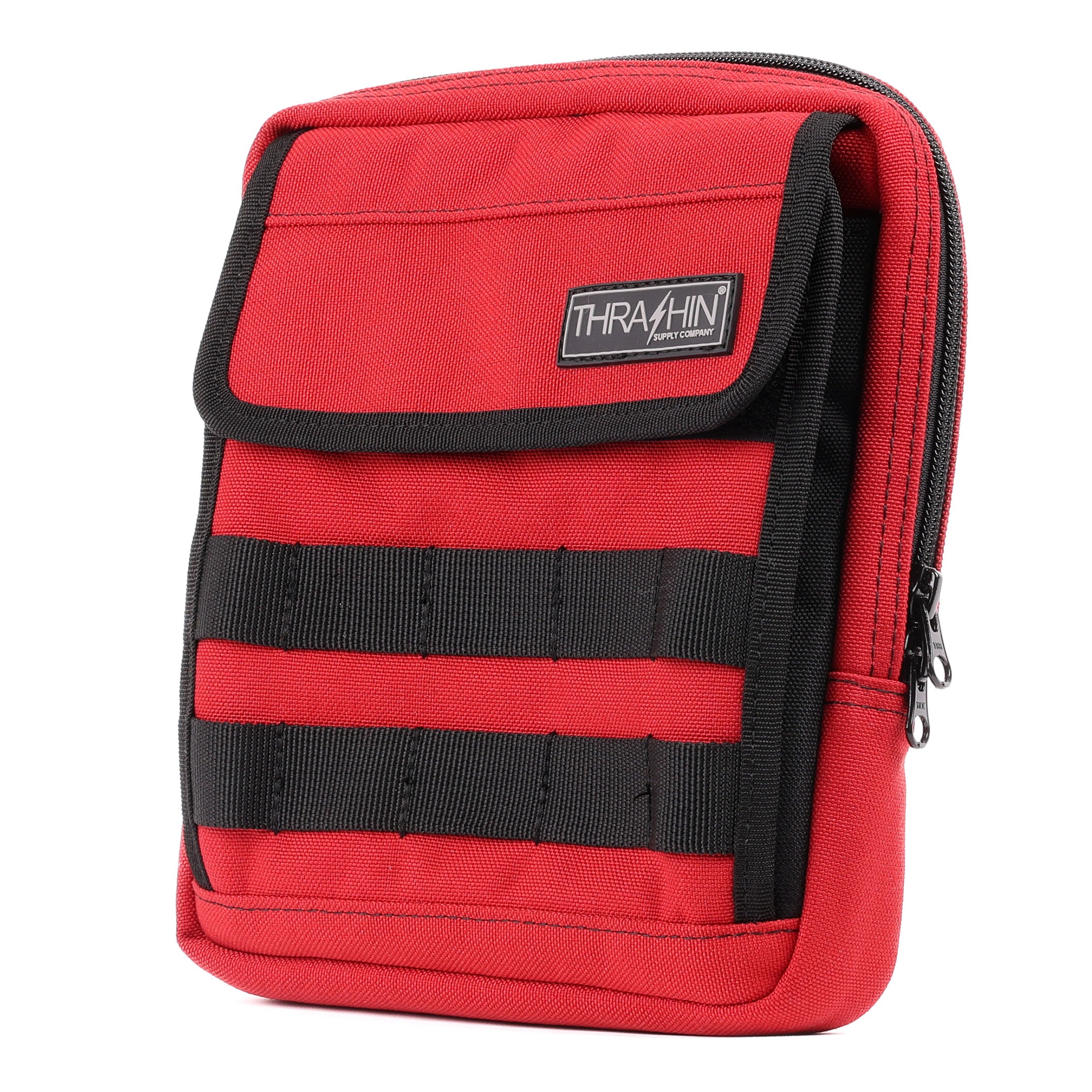 Motorcycle Handlebar Bag Slim - Red – Thrashin Supply