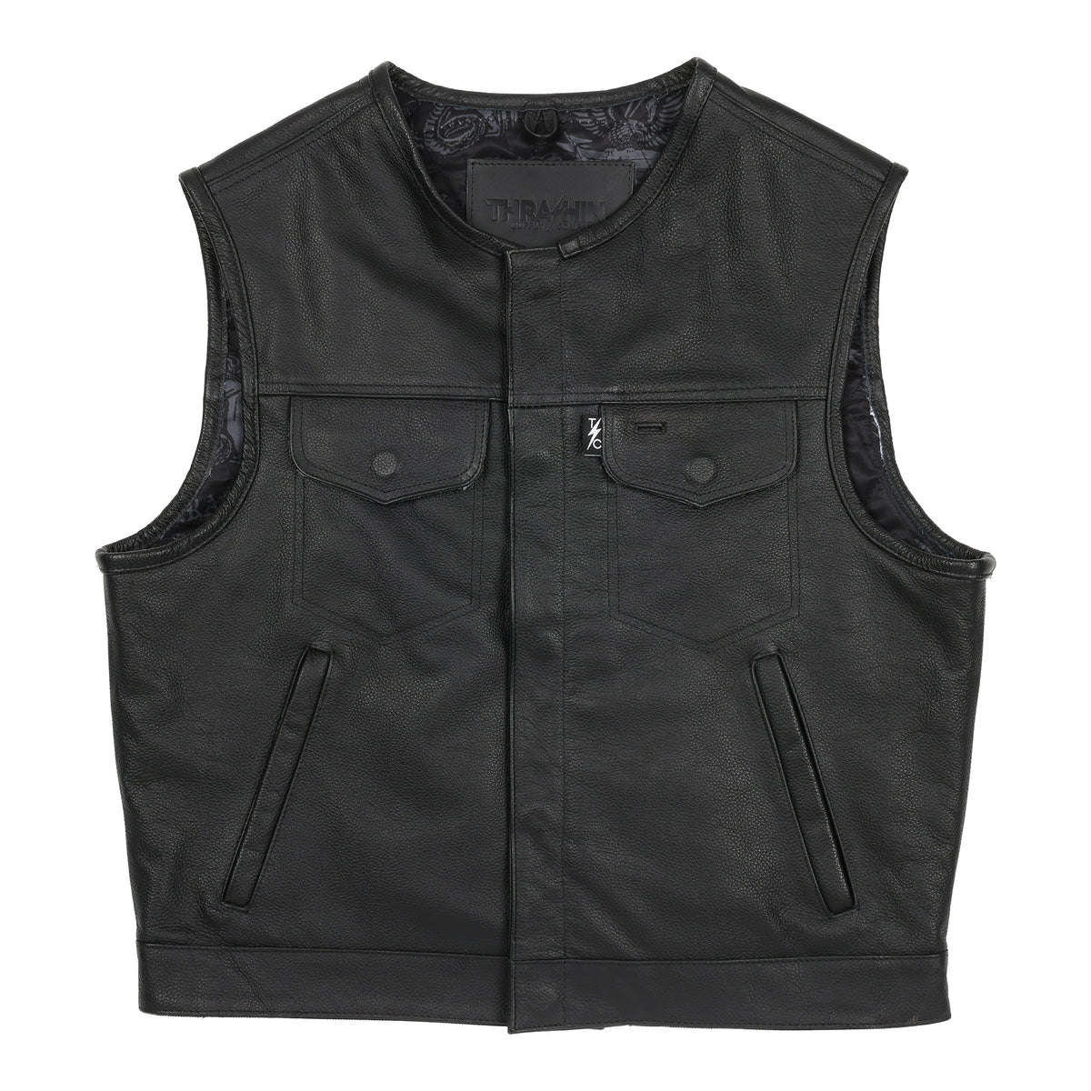 Encinal Vest | Leather - Shorty