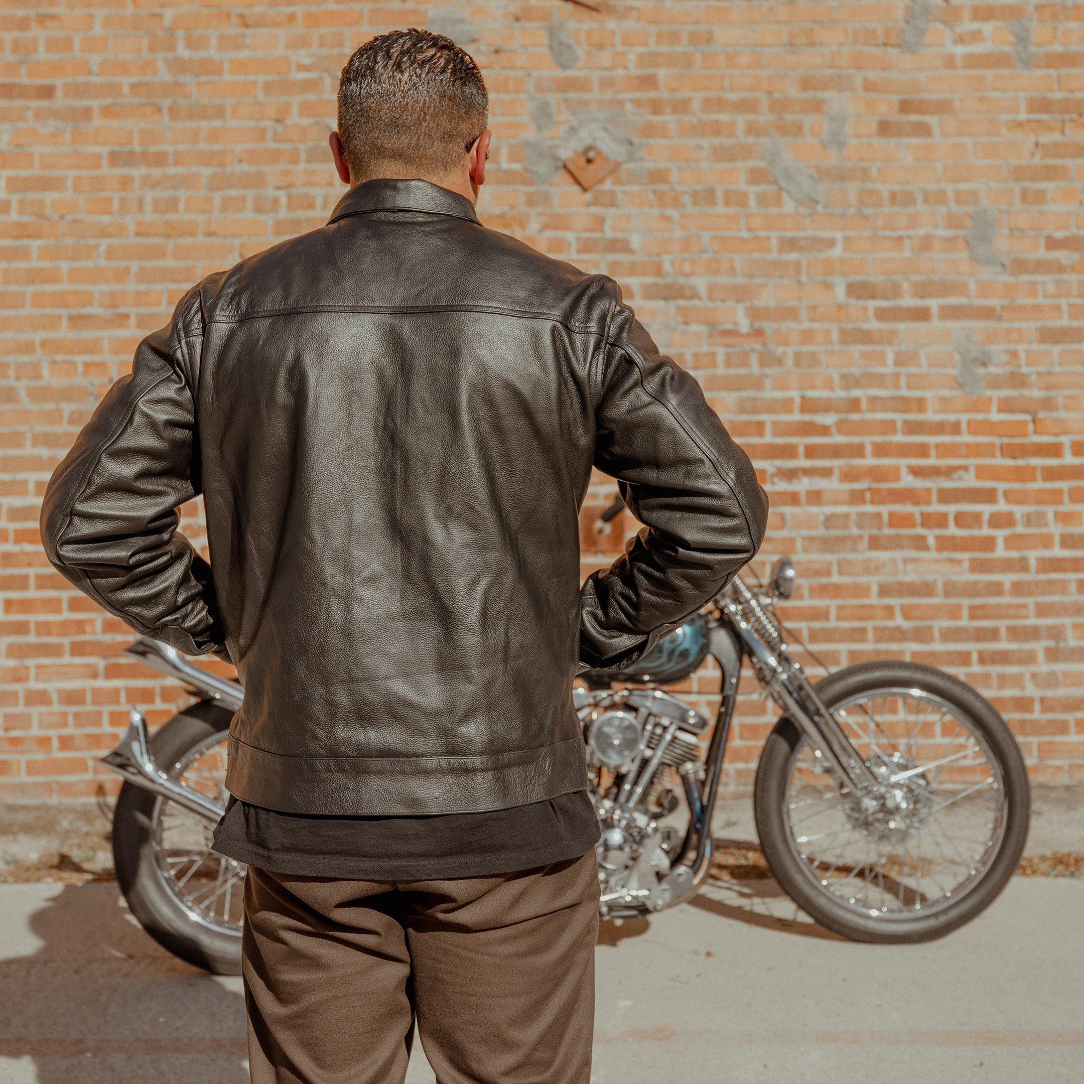 The 101 Jacket | Leather - Black – Thrashin Supply