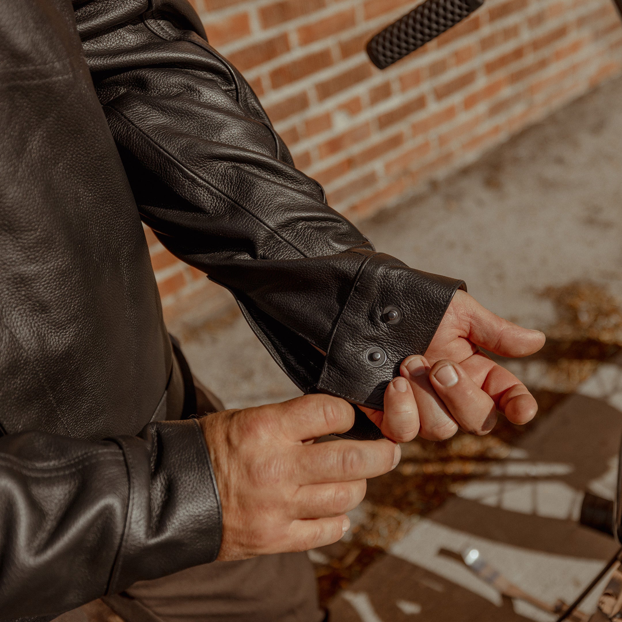 The 101 Jacket | Leather - Black – Thrashin Supply