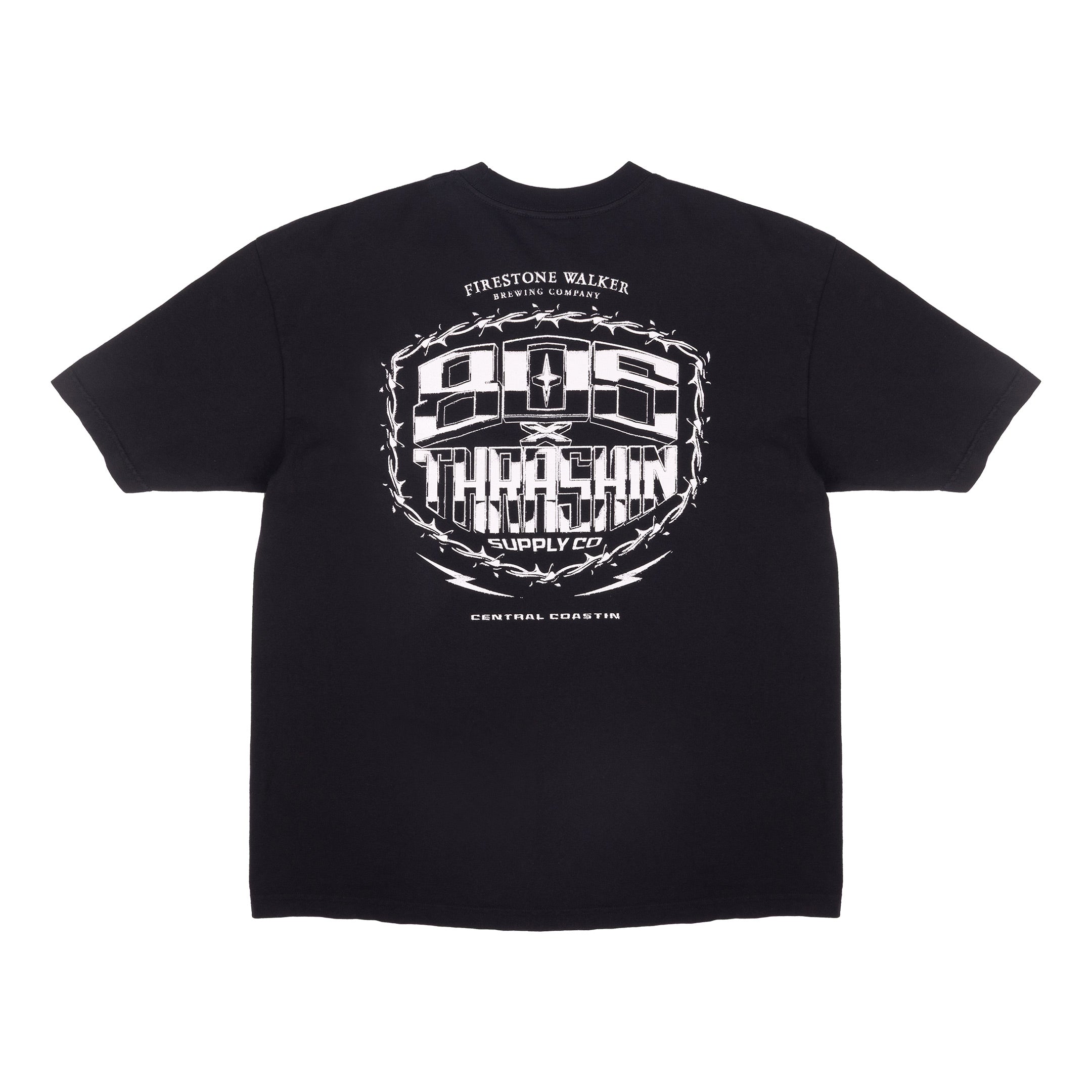 Thrashin Supply® X 805 Shield Tee - Black