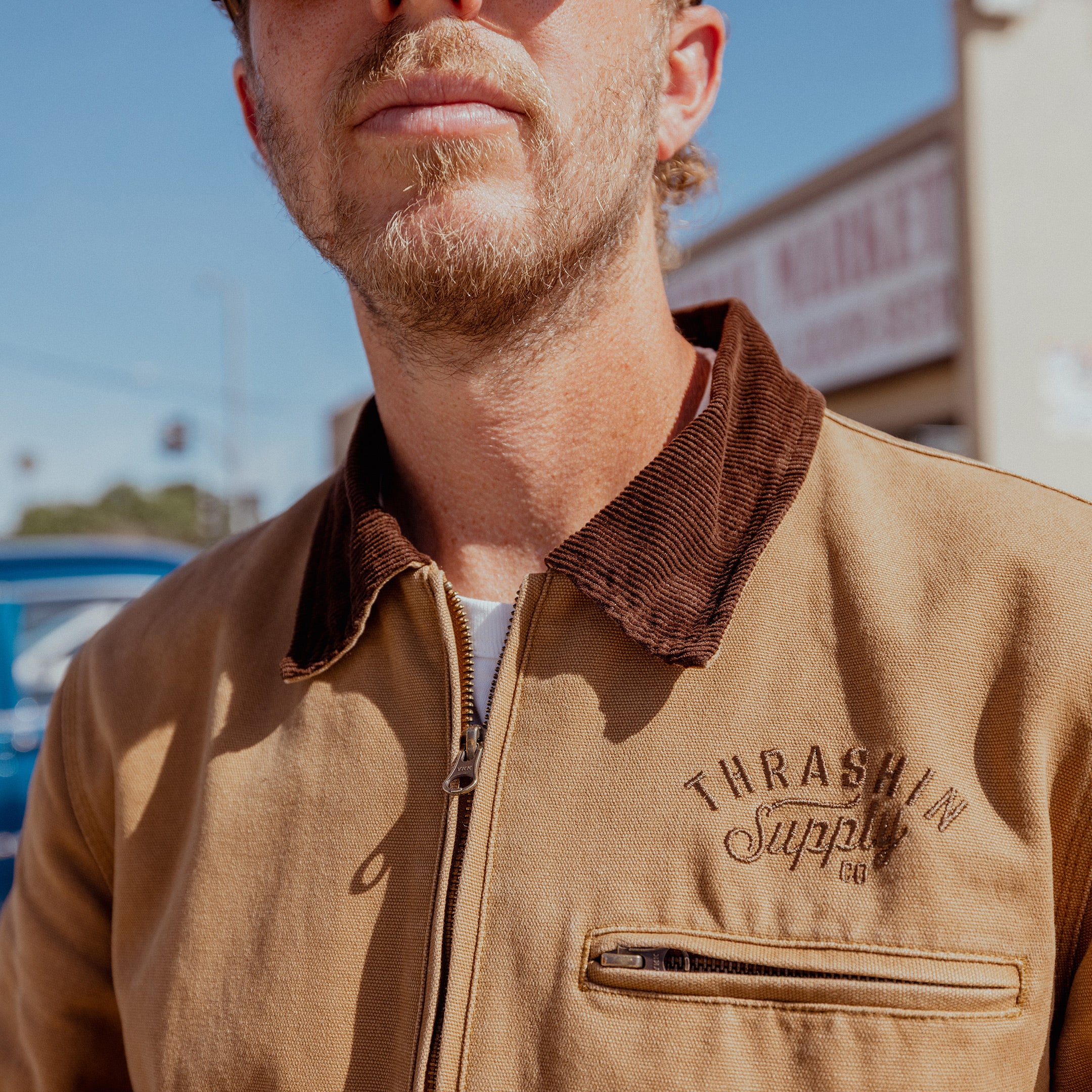 Thrashin Supply® Foundry Jacket | Canvas - Tan