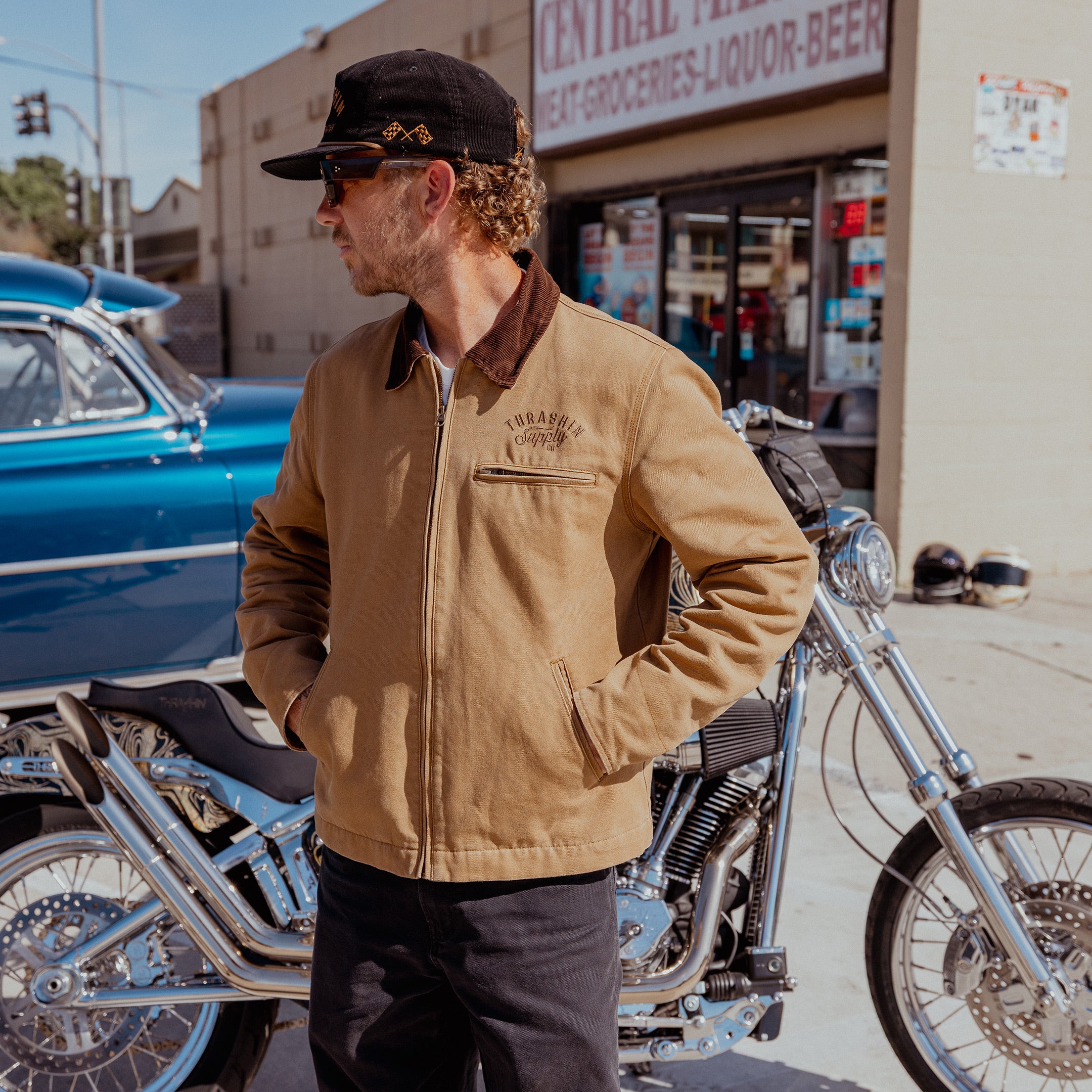 ジャケット・アウター Thanks Thrashin Supply® Foundry Jacket | Canvas - Tan