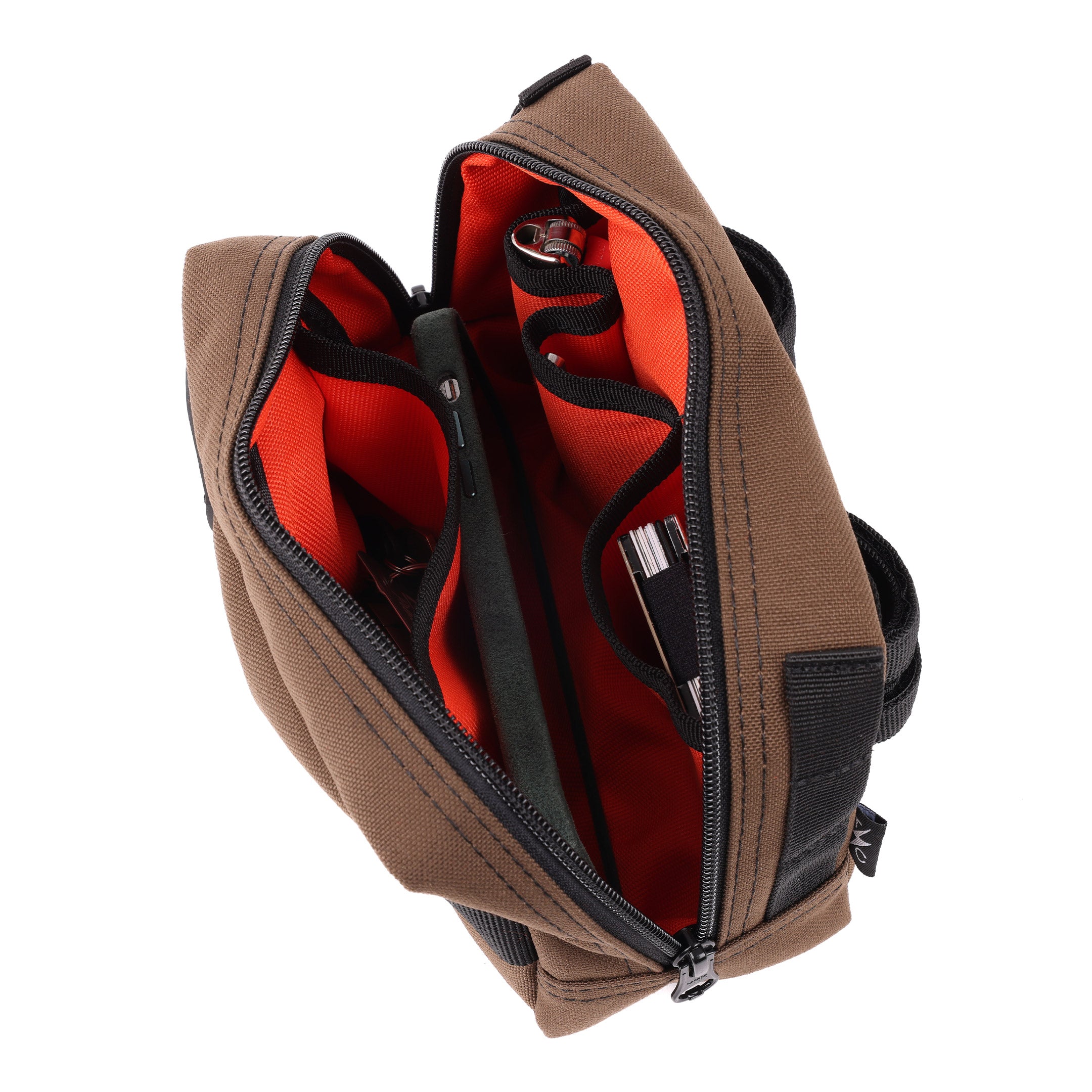 Motorcycle HandleBar Bag - Brown – Thrashin Supply