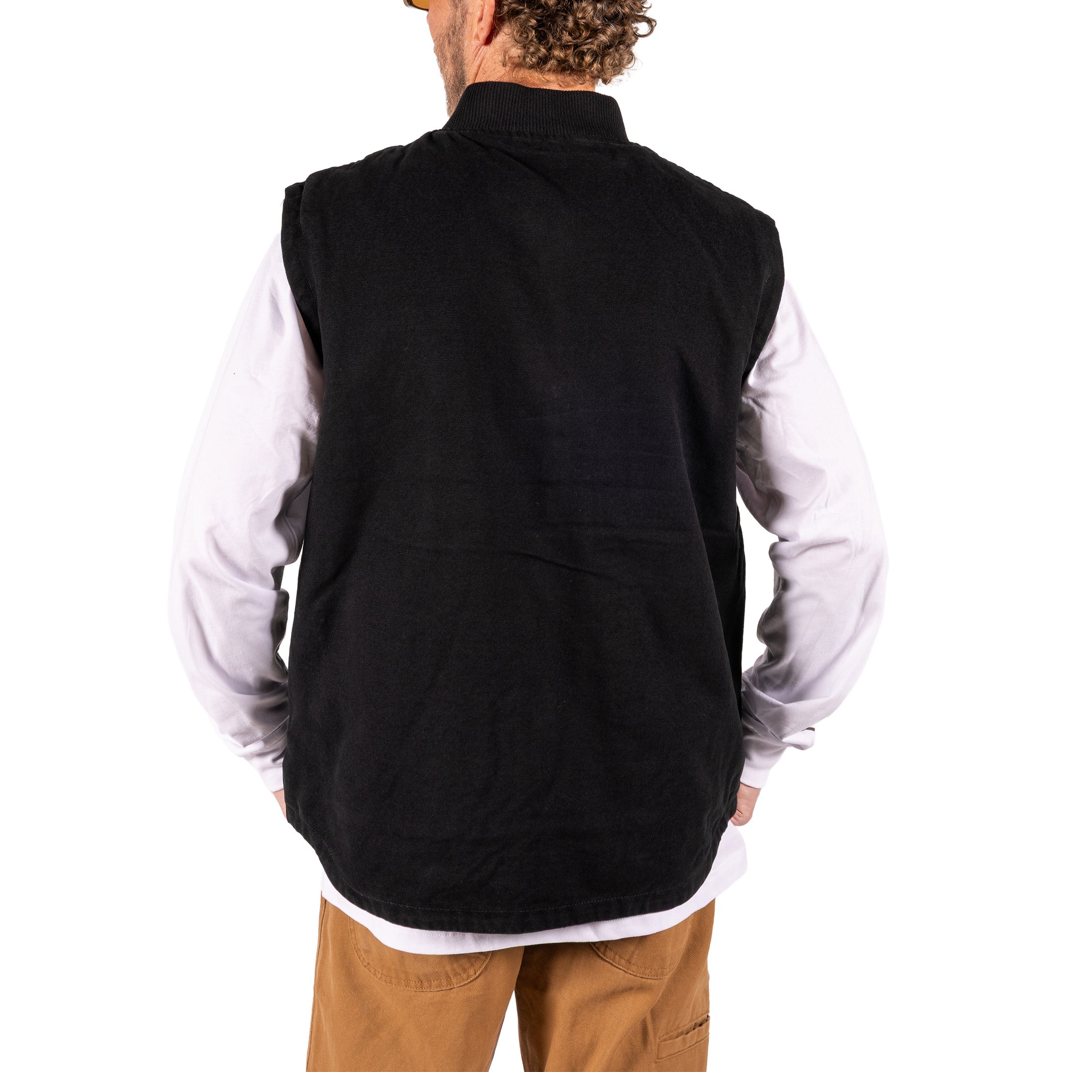Thrashin Supply® Mill Vest | Canvas - Black