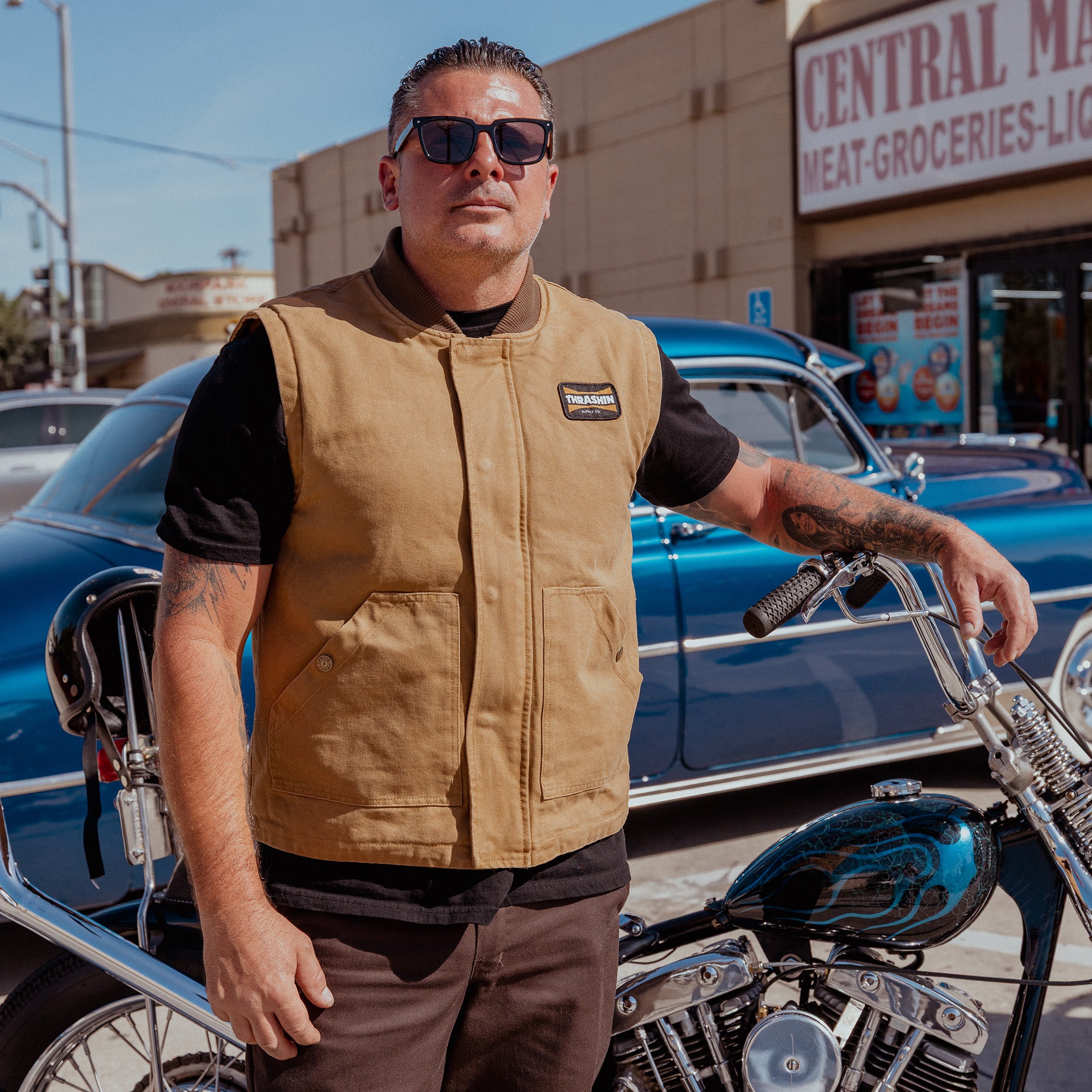 Thrashin Supply® Mill Vest | Canvas - Tan