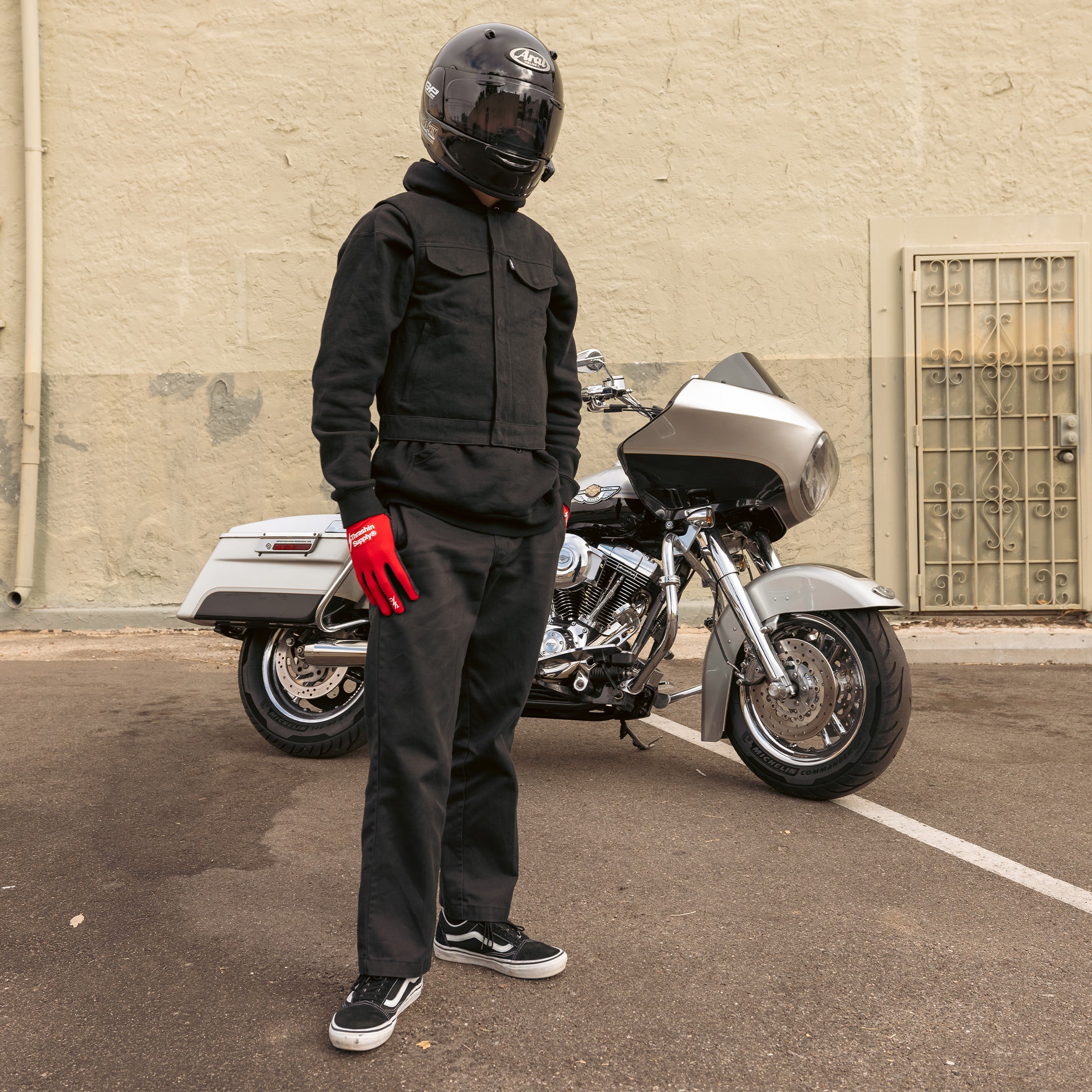 Thrashin Supply® Potrero Denim Riding Vest | Shorty