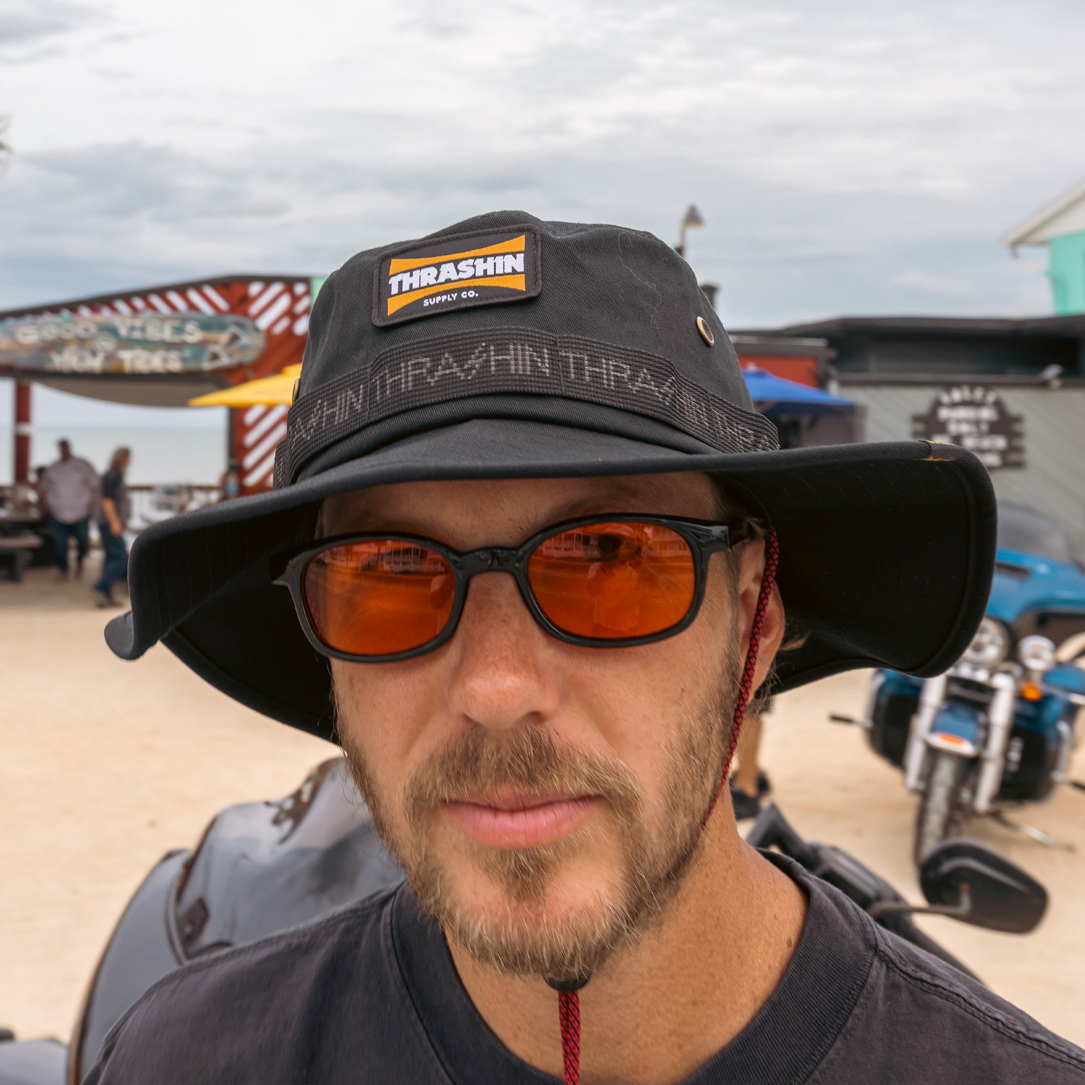 Thrashin Supply® Ranger Boonie Cap - Black