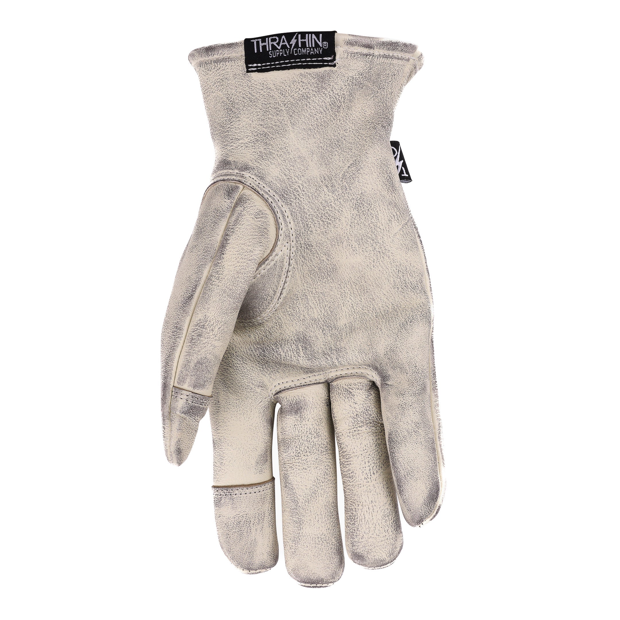Thrashin Supply Roper Glove （アイボリー）L Roper Glove - Leather - Bone White – Thrashin Supply