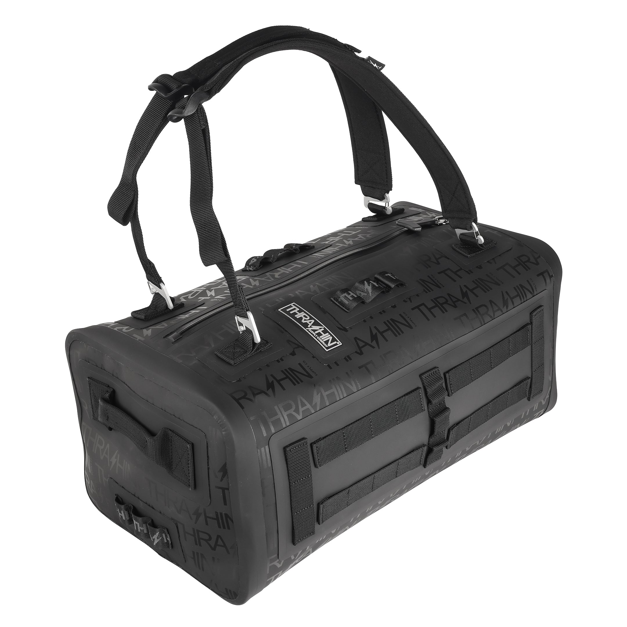 Thrashin Supply Waterproof Duffle Bag - Black