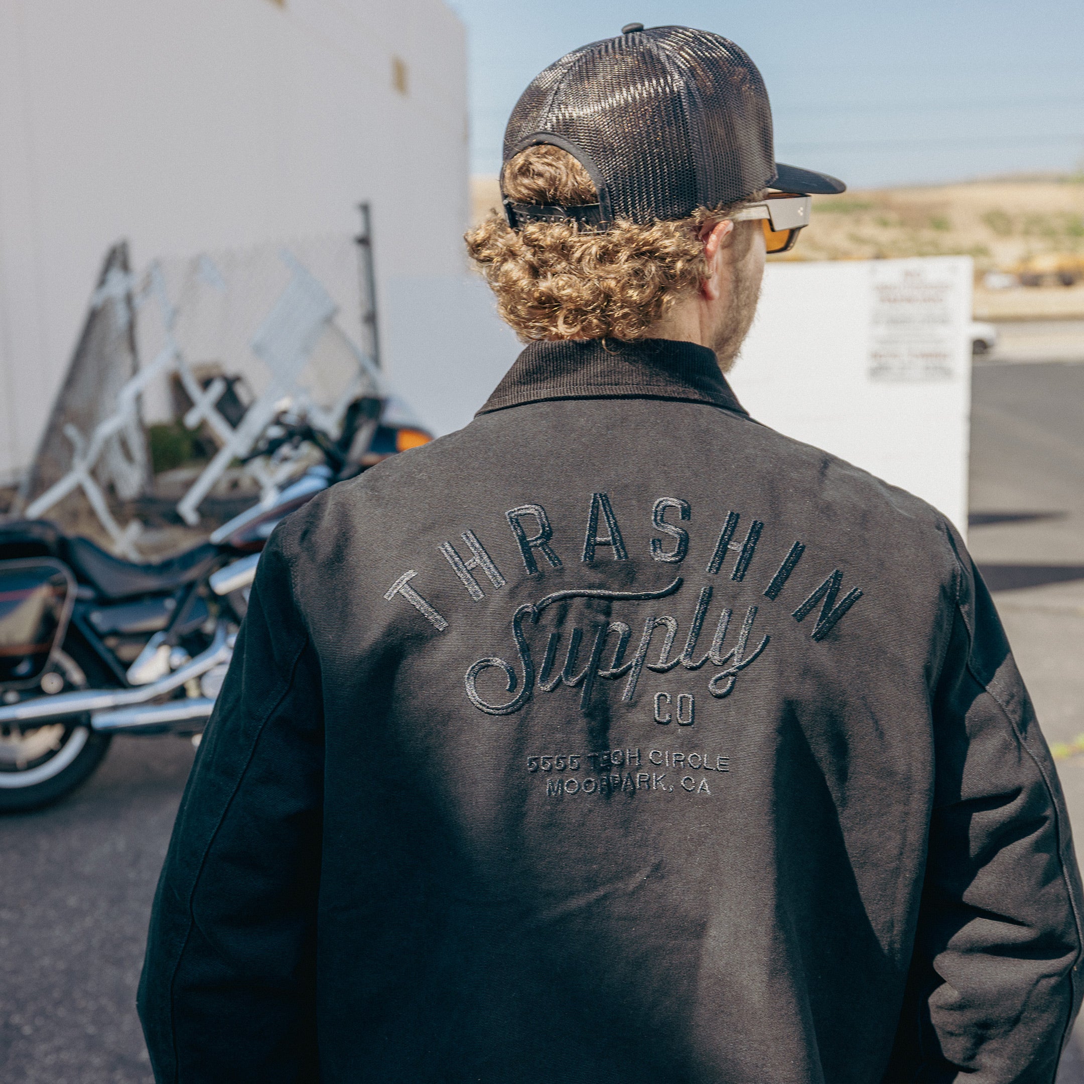Thrashin Supply® Foundry Jacket | Canvas - Black