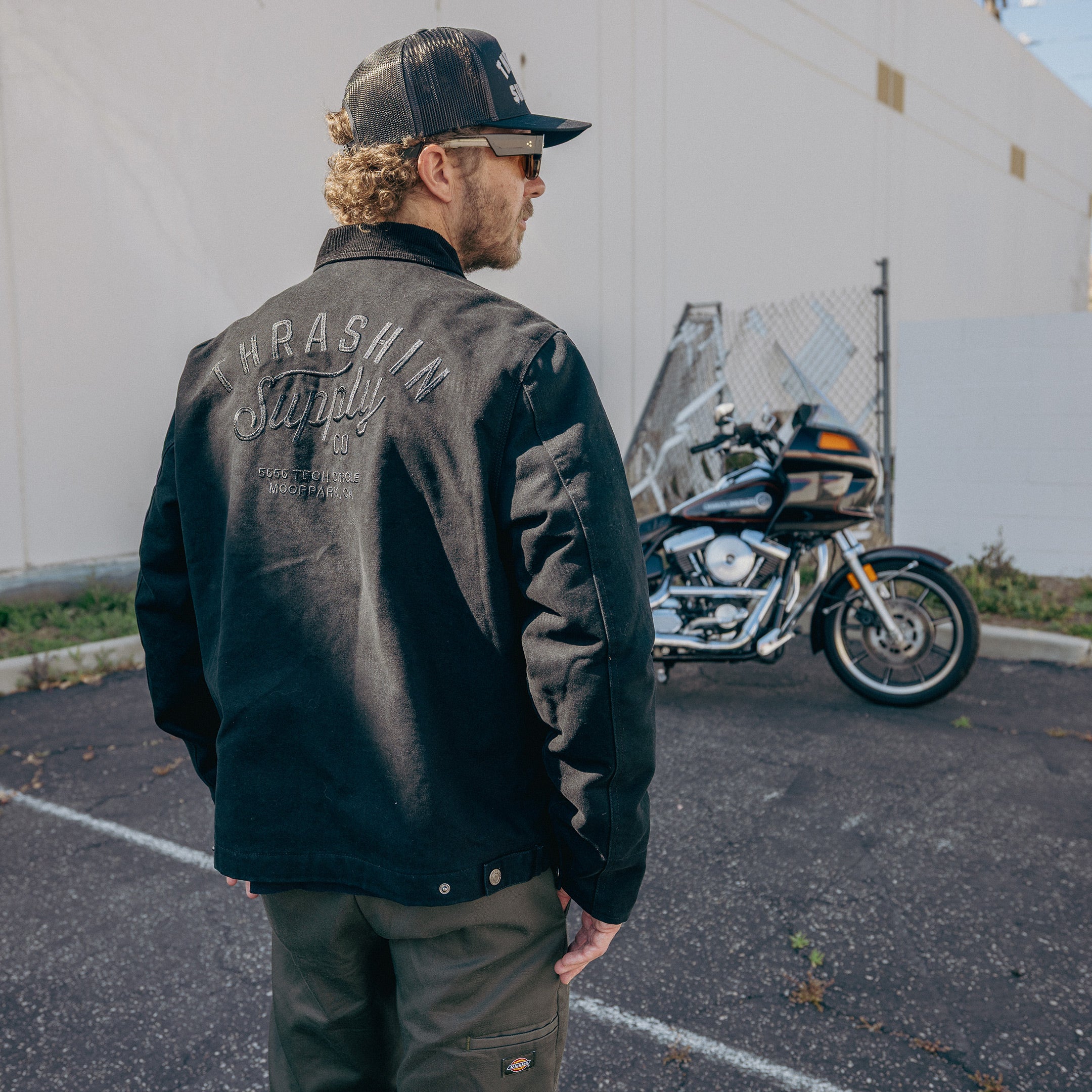 Thrashin Supply® Foundry Jacket | Canvas - Black