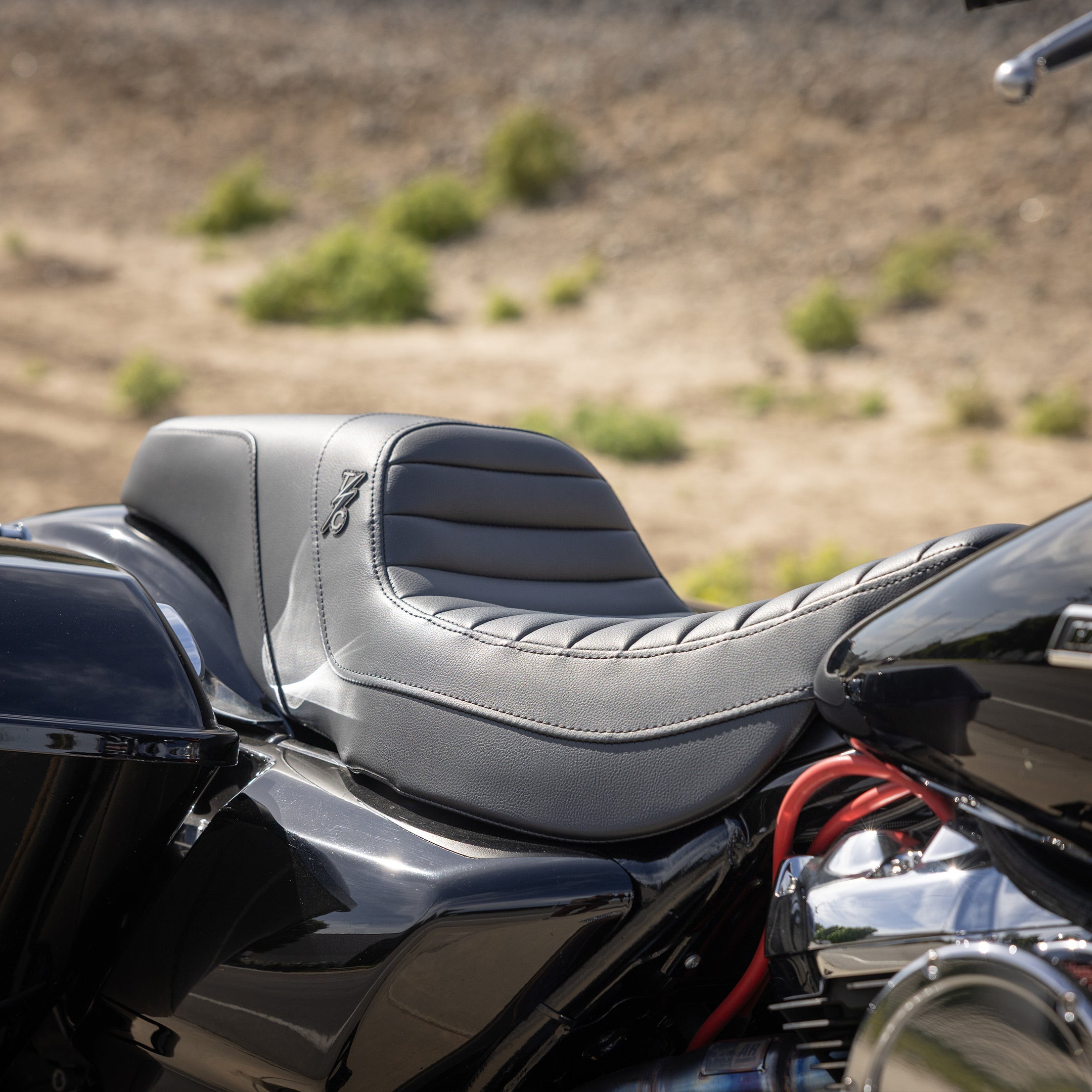 Thrashin Supply® X Saddlemen® Step-Up™ Seat For Harley-Davidson