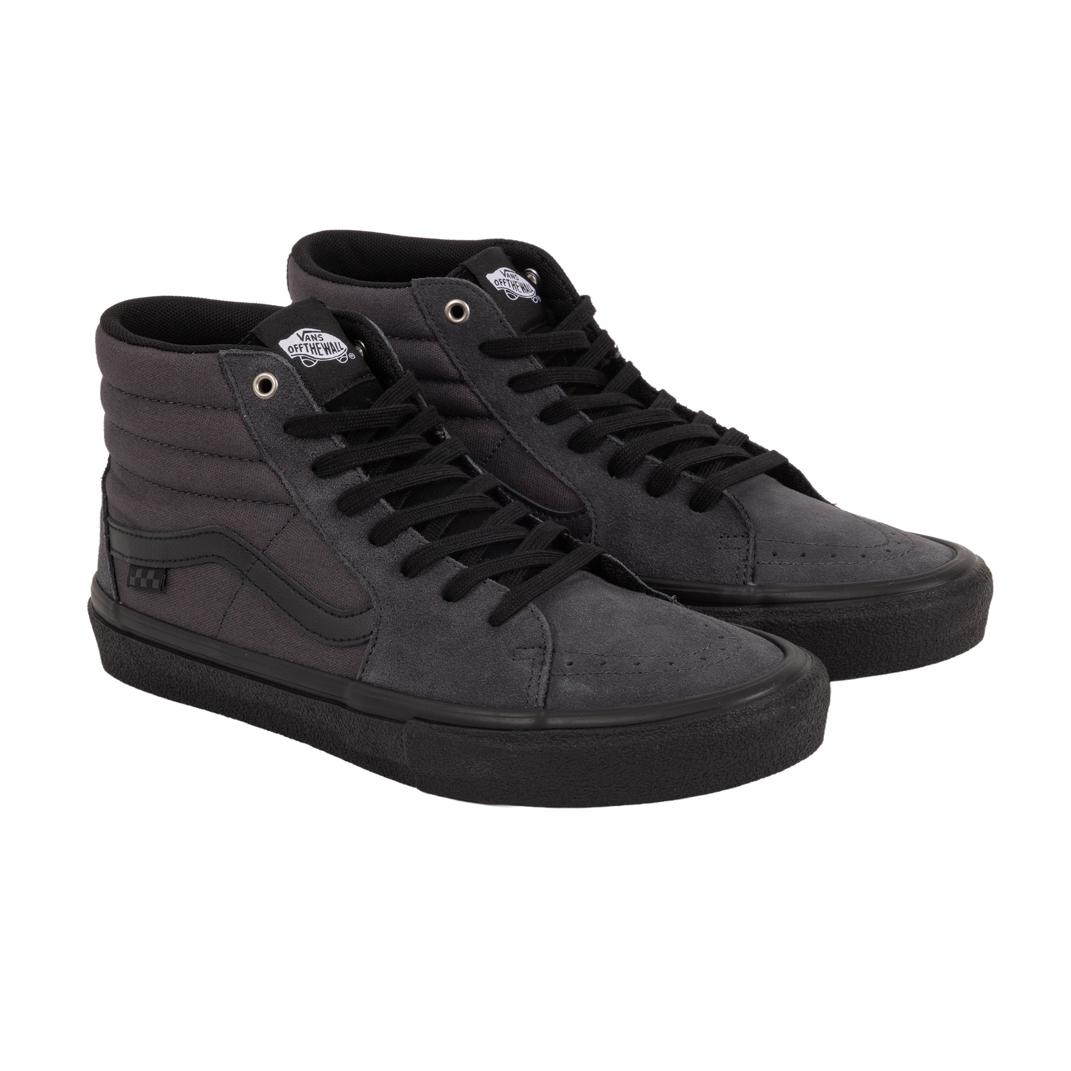 Vans | Skate SK8-Hi Shoe - Charcoal / Black – Thrashin Supply