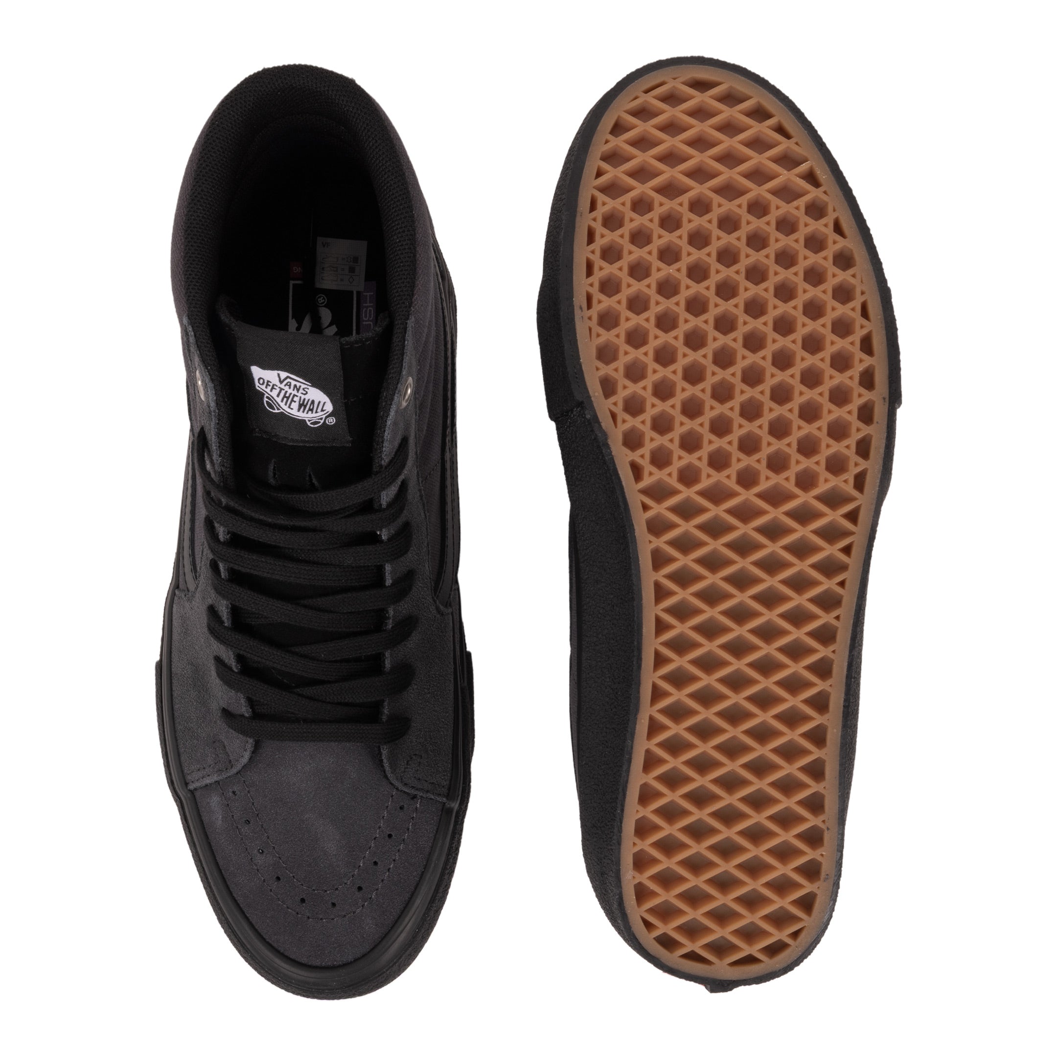 Vans | Skate SK8-Hi Shoe - Charcoal / Black – Thrashin Supply