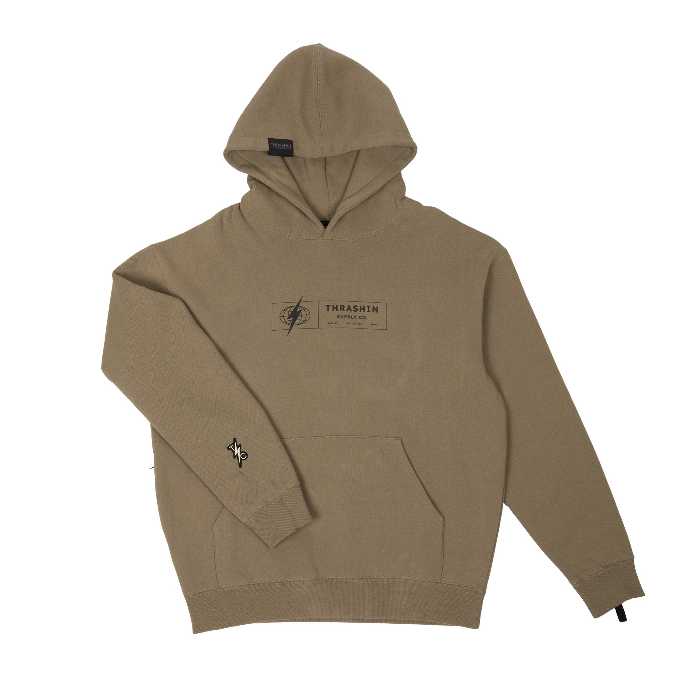 Thrashin Supply® Verse Pull-Over Hoodie - Black